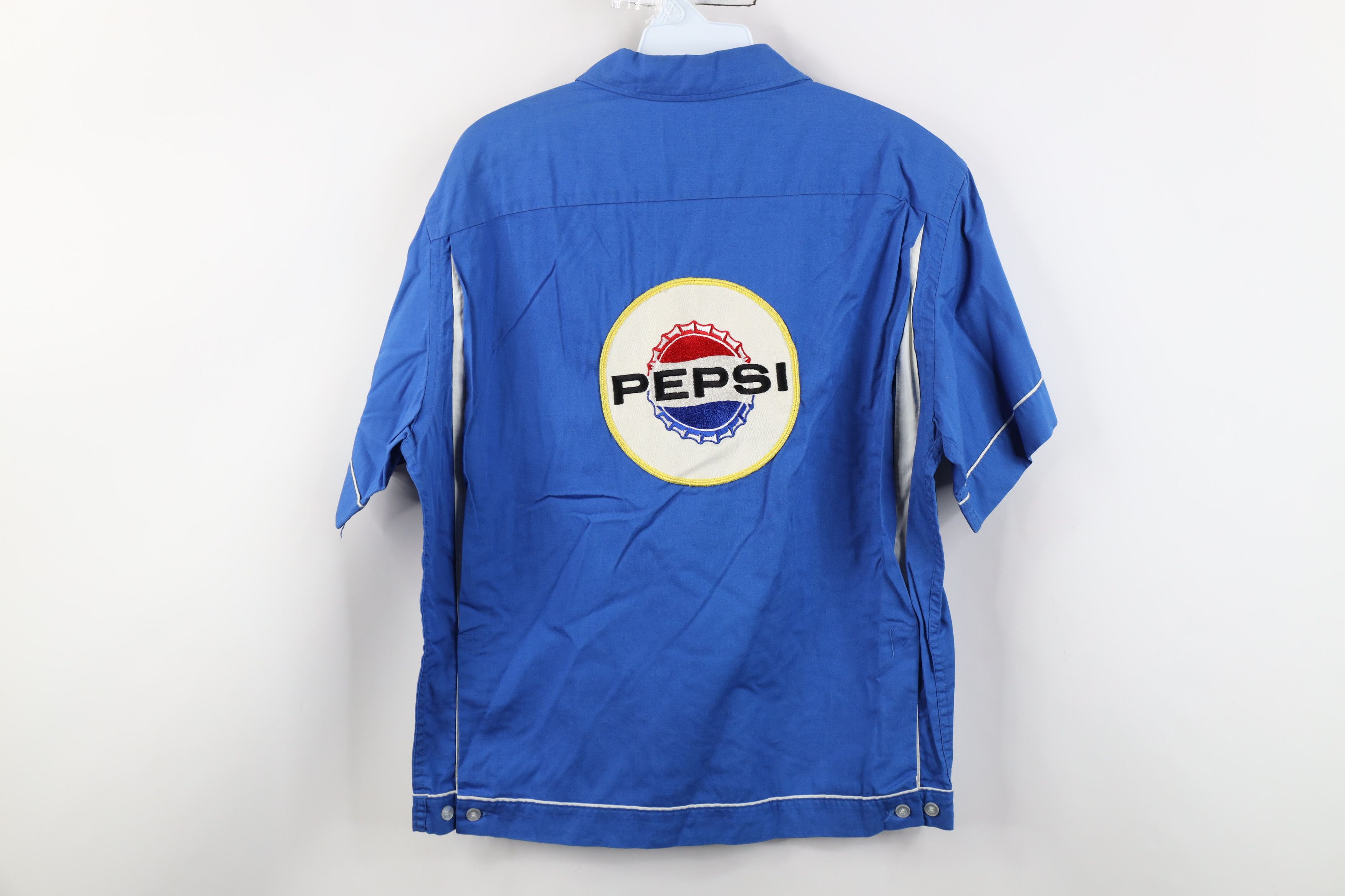 Vintage Vintage 50s 60s Rockabilly Short Sleeve Bowling Button Shirt Size US M / EU 48-50 / 2 - 14 Thumbnail