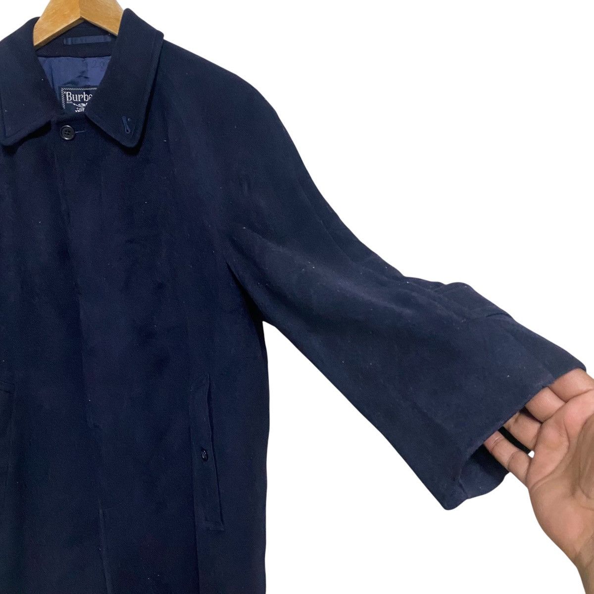 Burberry Prorsum Vintage 80s Burberrys Prorsum Cashmere Wool Long Coat Size US M / EU 48-50 / 2 - 5 Thumbnail