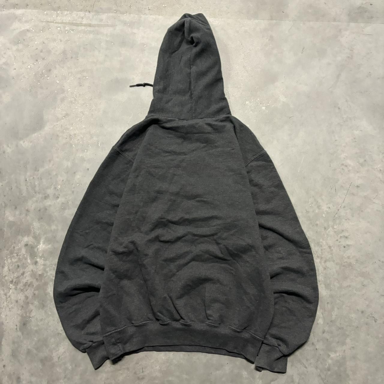 Japanese Brand × Vintage Crazy Vintage Y2K/2000s Grey Stanford College Spellout Essential Hoodie! Size US S / EU 44-46 / 1 - 7 Thumbnail