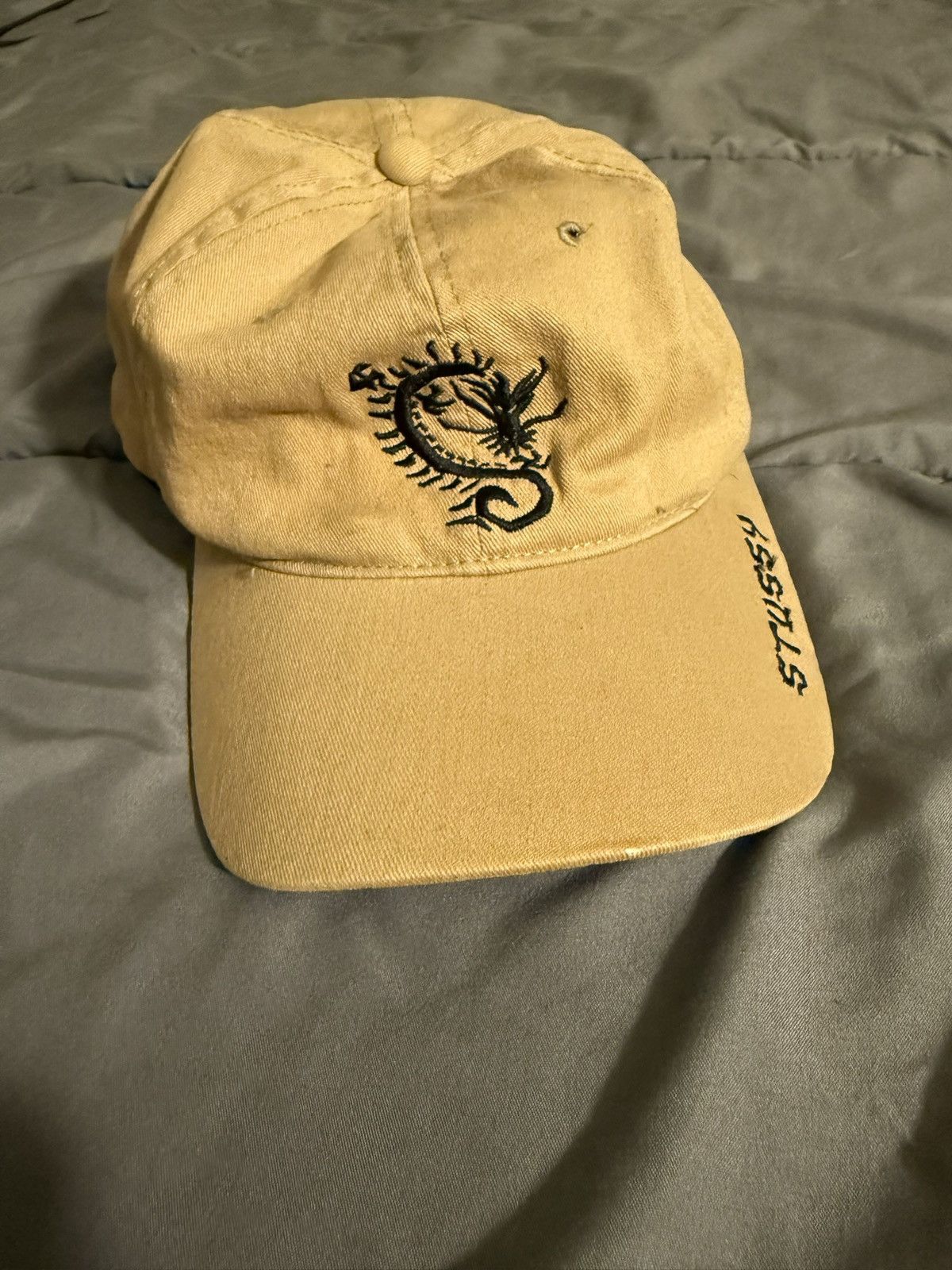 Stussy Dragon Cap ステューシー vintage 80s 90s Stussy Vintage early 2000s Stüssy Beige Dragon Cap | Grailed