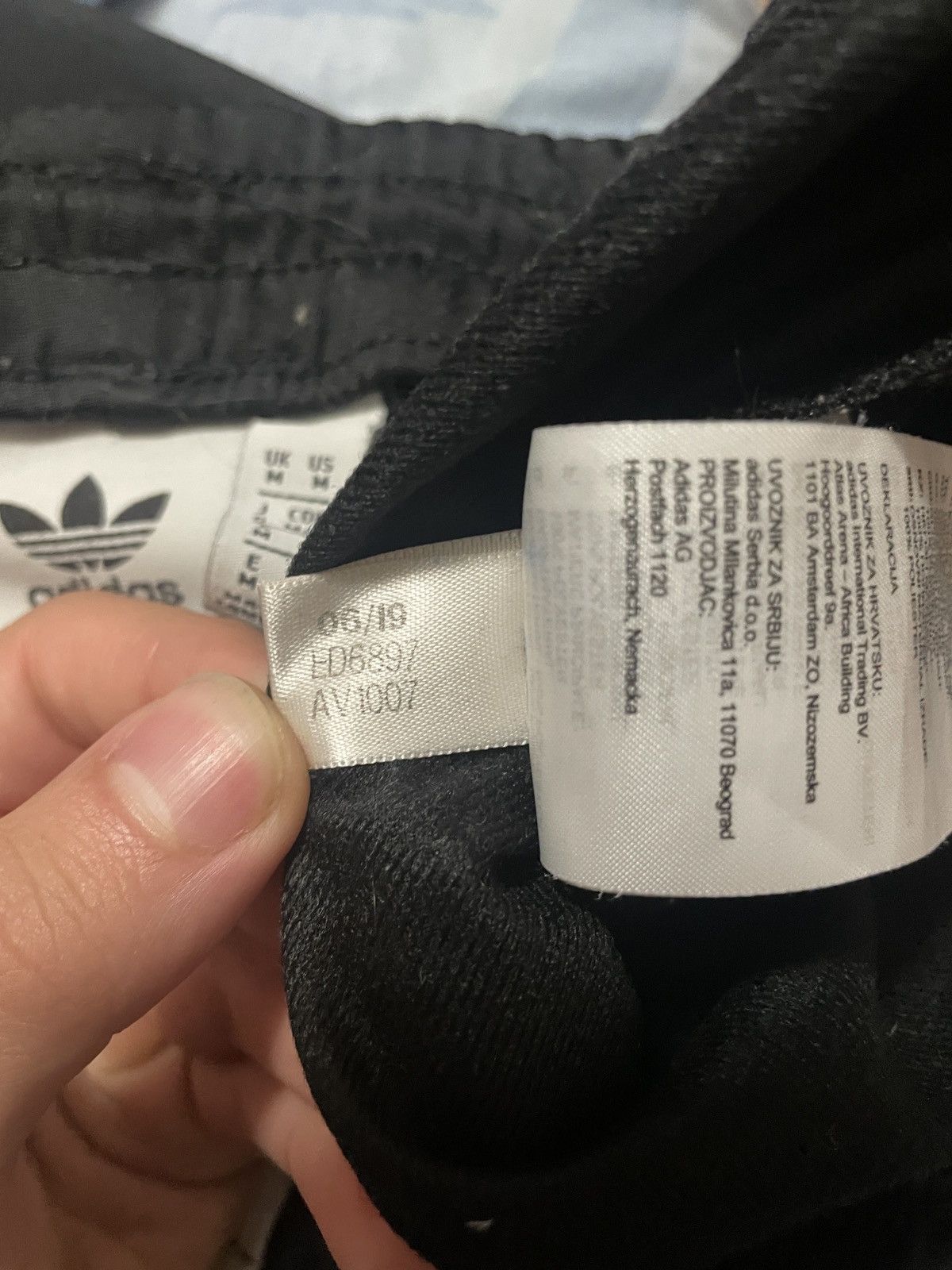 Adidas × Vintage Vintage Y2K Adidas Black Trackpants balenci style pants Size US 32 / EU 48 - 9 Thumbnail