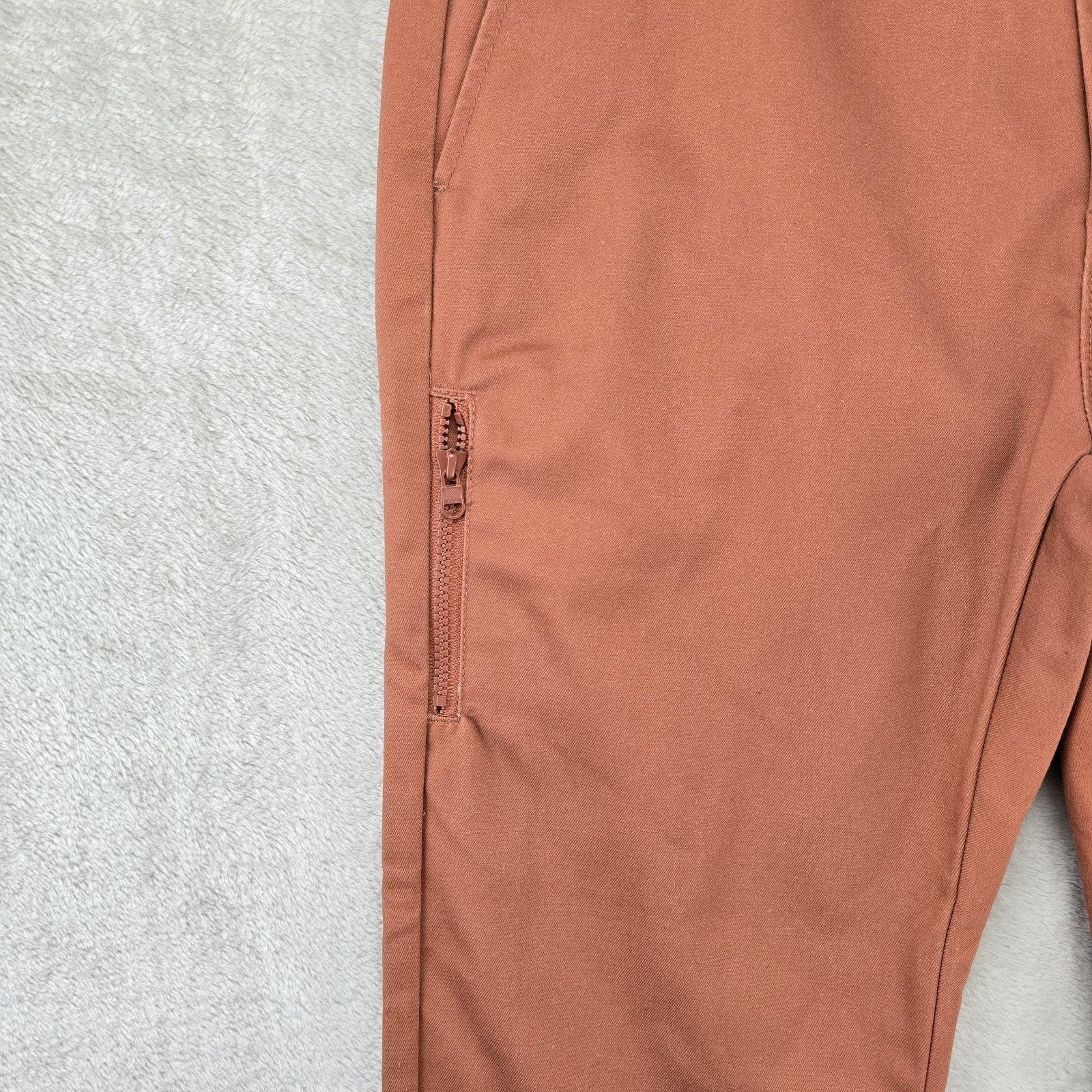 Undefeated Undefeated Pants Mens 32x29 Orange Brown Chino Work Wear Size US 32 / EU 48 - 6 Thumbnail
