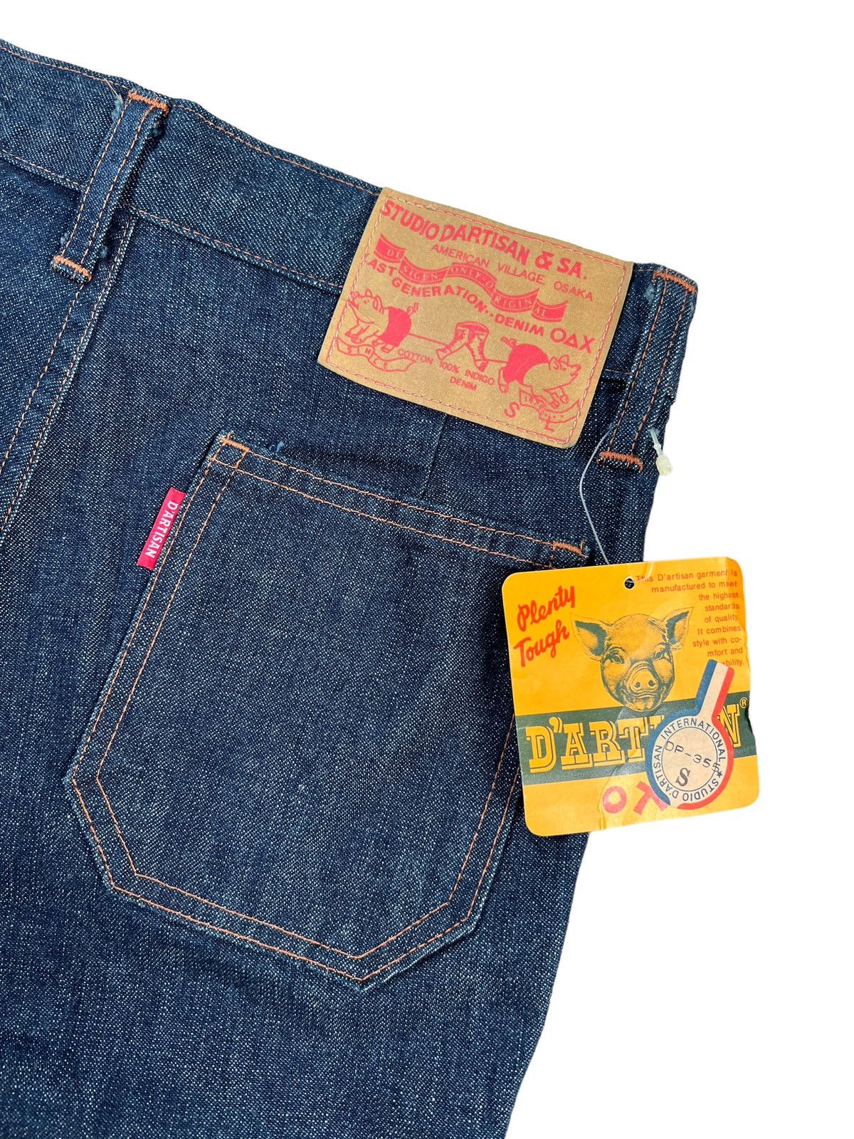 Japanese Brand × Studio D'Artisan × Vintage Vintage Studio D’Artisan Boot Cut Bush Pants Jeans Size 28" / US 6 / IT 42 - 5 Thumbnail
