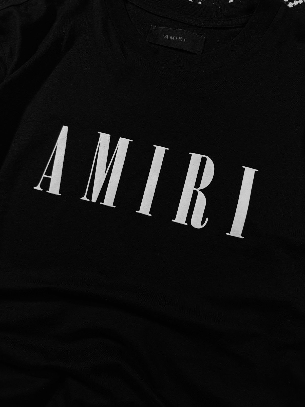 Amiri AMIRI BLACK CORE LOGO TEE Size US S / EU 44-46 / 1 - 5 Thumbnail