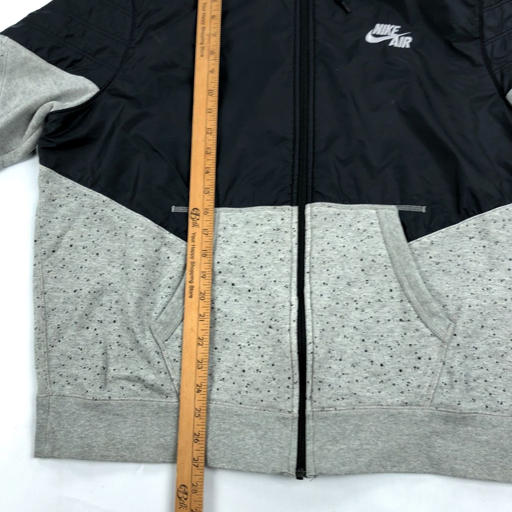 Nike Nike Air Heavyweight Windbreaker Jacket Hoodie Mens XL Multicolor Windbreaker 631939 Nike Air Athleisure Streetwear Logo 90s Size US XL / EU 56 / 4 - 4 Thumbnail