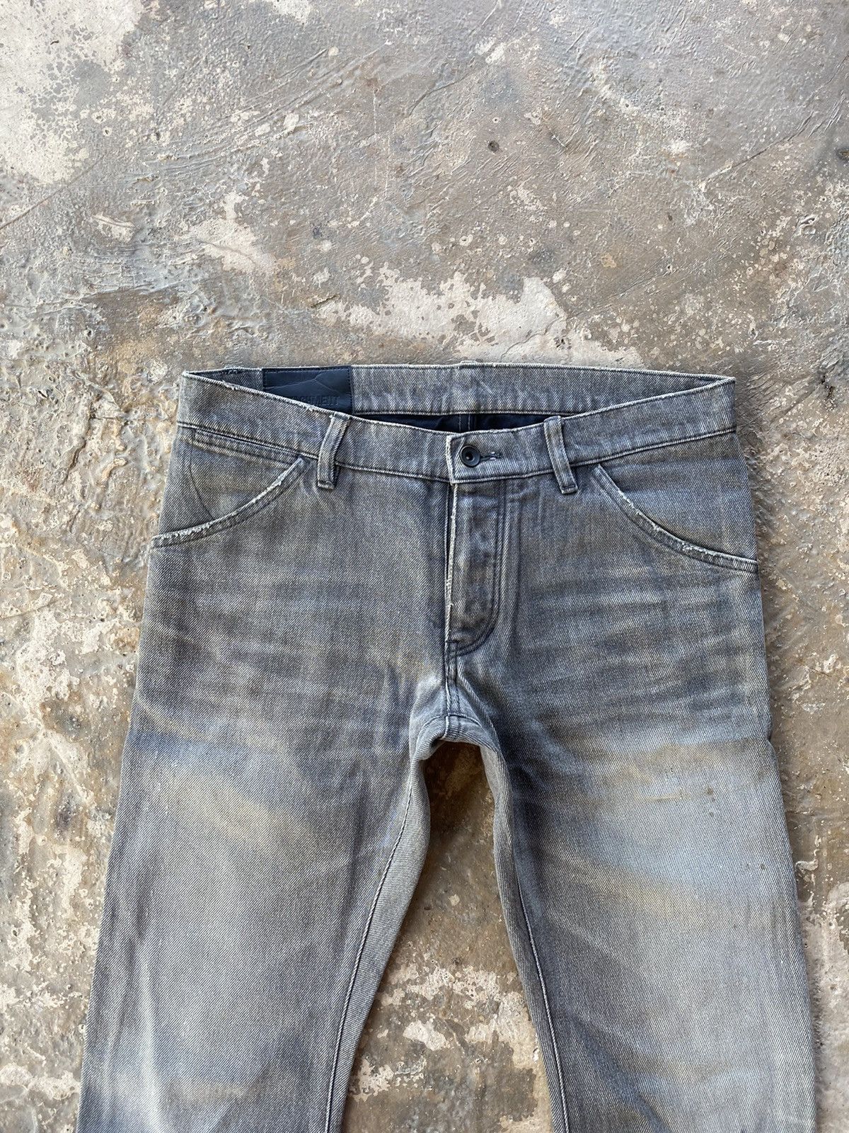 Attachment 👘SALE👘ATTACHMENT DENIM PANTS MADE IN JAPAN BIKER Size US 33 - 5 Thumbnail