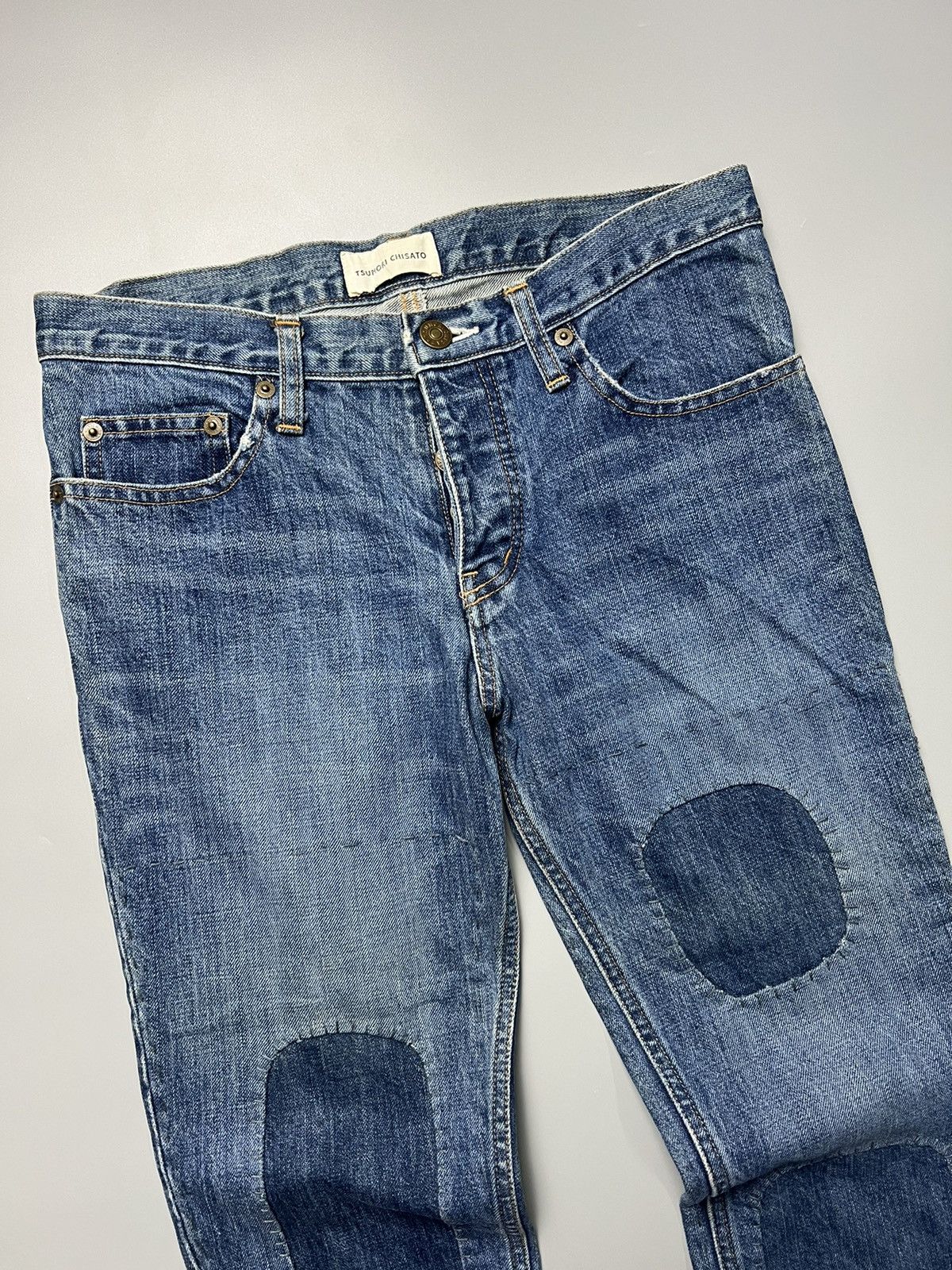 Issey Miyake × Tsumori Chisato Vintage Tsumori Chisato by IsseyMiyake Patchwork Denim Size US 30 / EU 46 - 3 Thumbnail