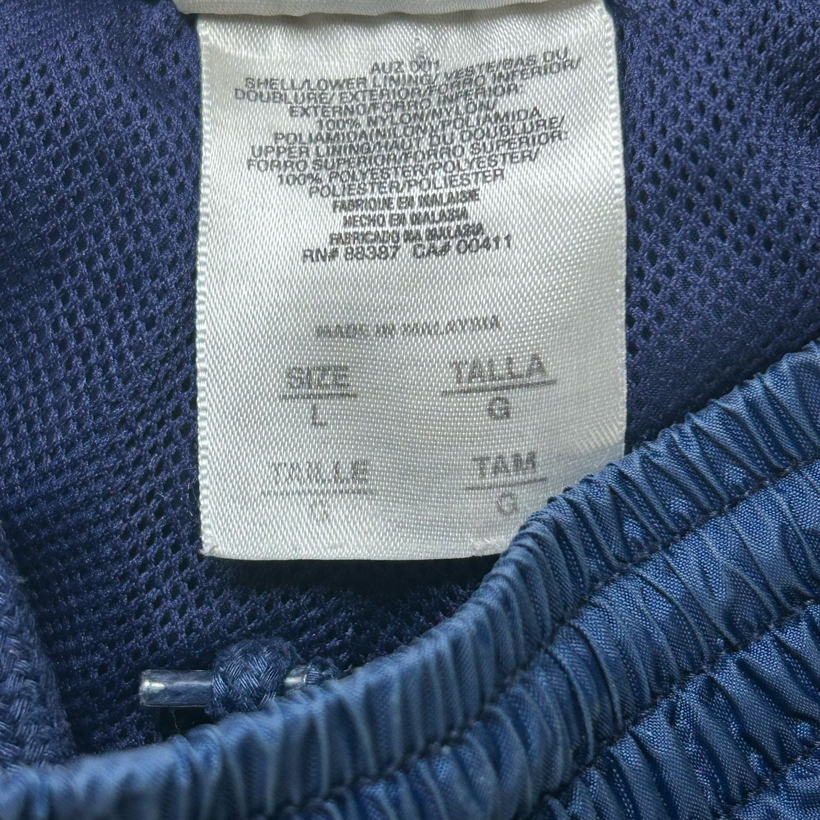 Adidas × Vintage Vintage Y2K Adidas Windbreaker Pants Baggy Nylon Mesh Large Size US 30 / EU 46 - 7 Thumbnail
