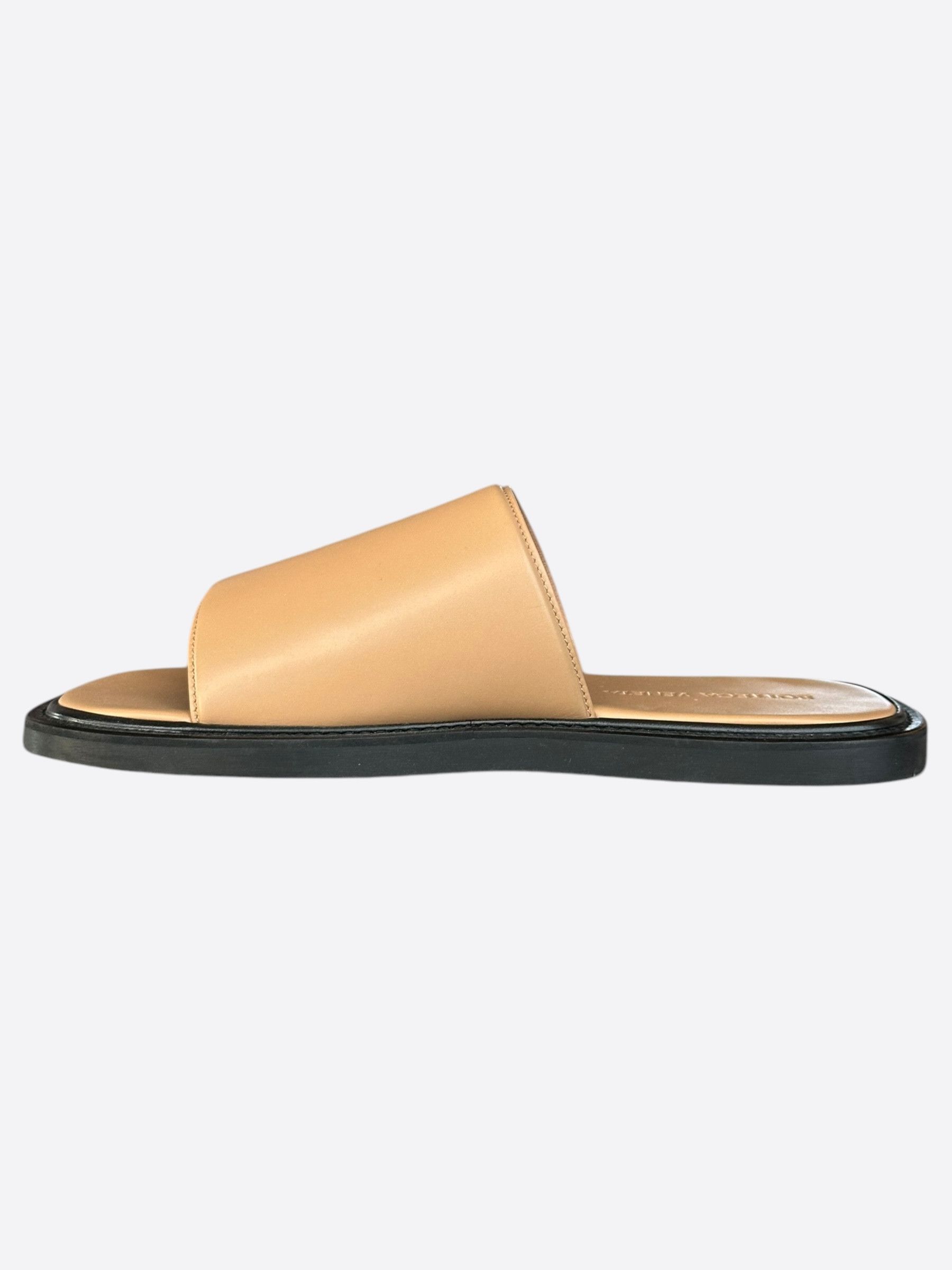 Bottega Veneta Bottega Veneta Beige & Black Sandals Size US 9 / EU 42 - 3 Thumbnail