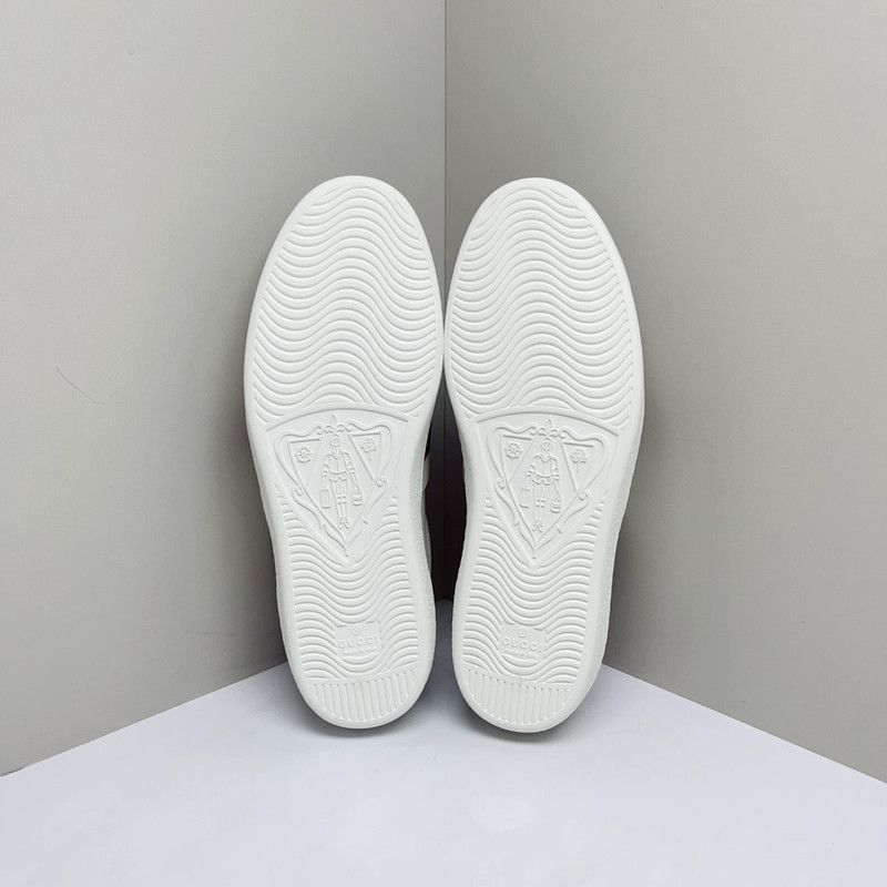 Gucci Gucci Ace Sneakers in White with Stripes - Size US 10.5 / EU 43-44 - 4 Thumbnail