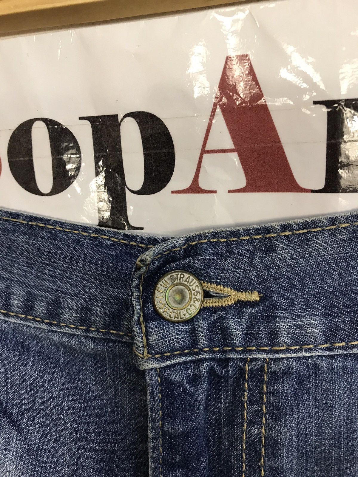 Japanese Brand × Levi's Vintage Levi’s 569 Workwear Short Pants Zipper Style Size US 38 / EU 54 - 7 Thumbnail