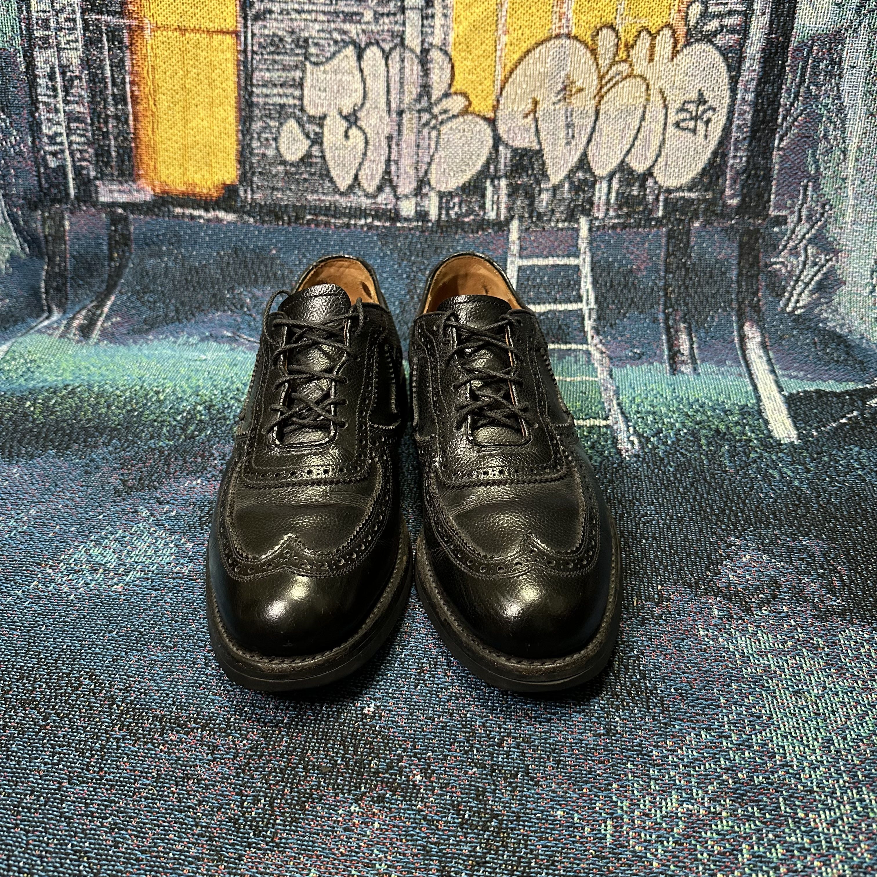 Bape Bape Mr. A Bathing Ape x Regal Wingtip Leather Dress Shoes Size US 8.5 / EU 41-42 - 2 Thumbnail