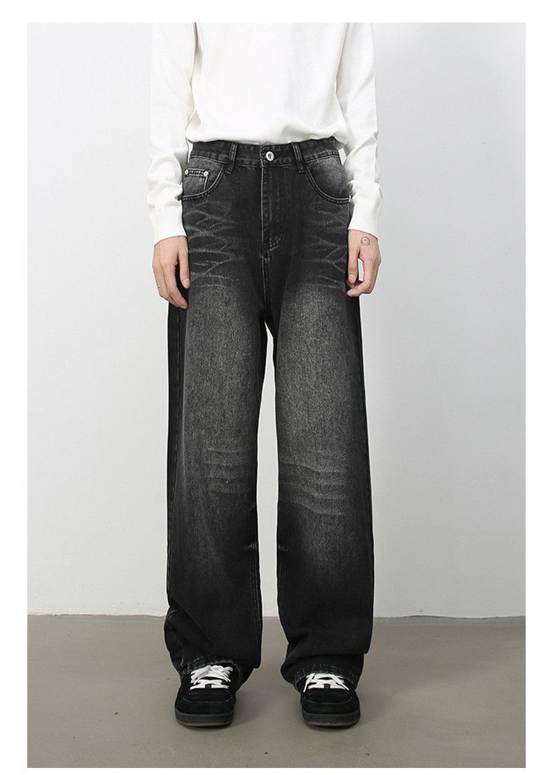 Japanese Brand American Vintage Washed High-Street Straight-Leg Jeans Size US 32 / EU 48 - 1 Thumbnail