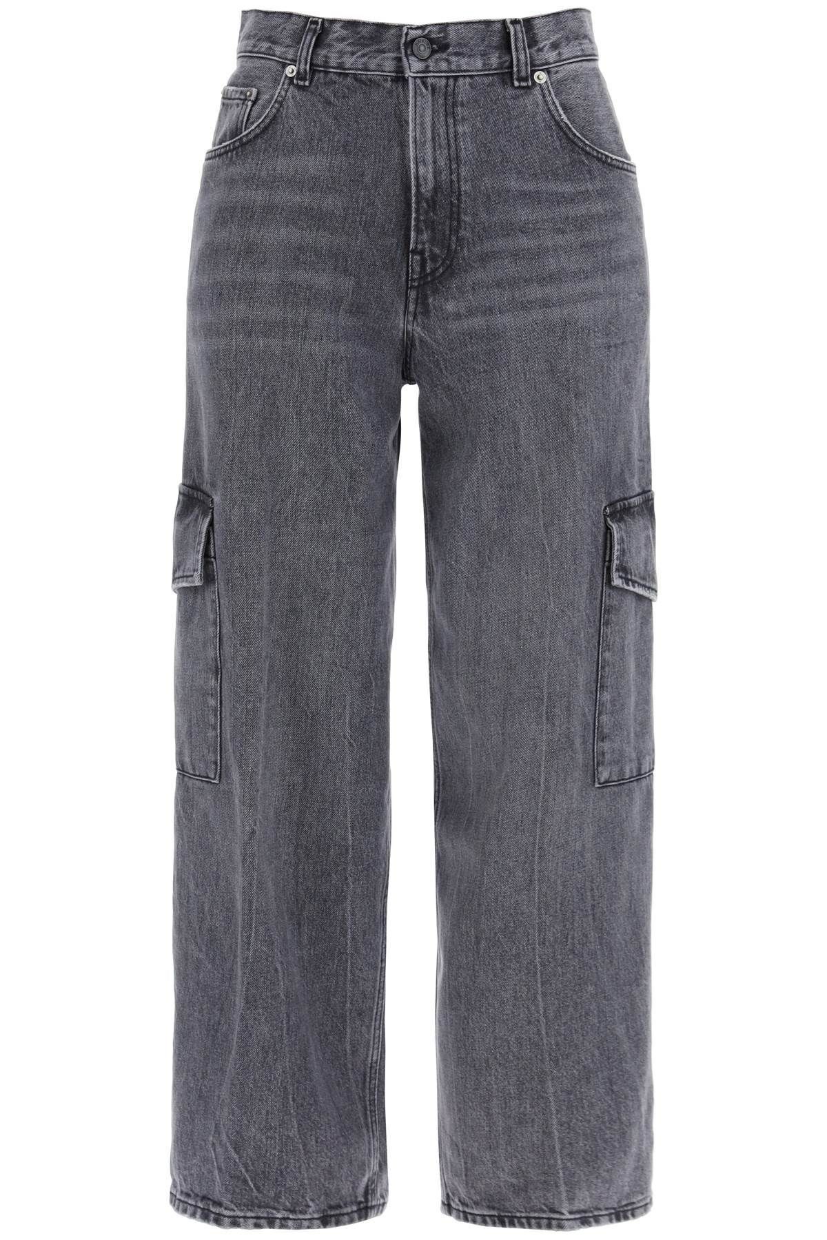 image of Haikure O1S22I1N0524 Bethany Cargo Jeans In Grey, Women's (Size 27)