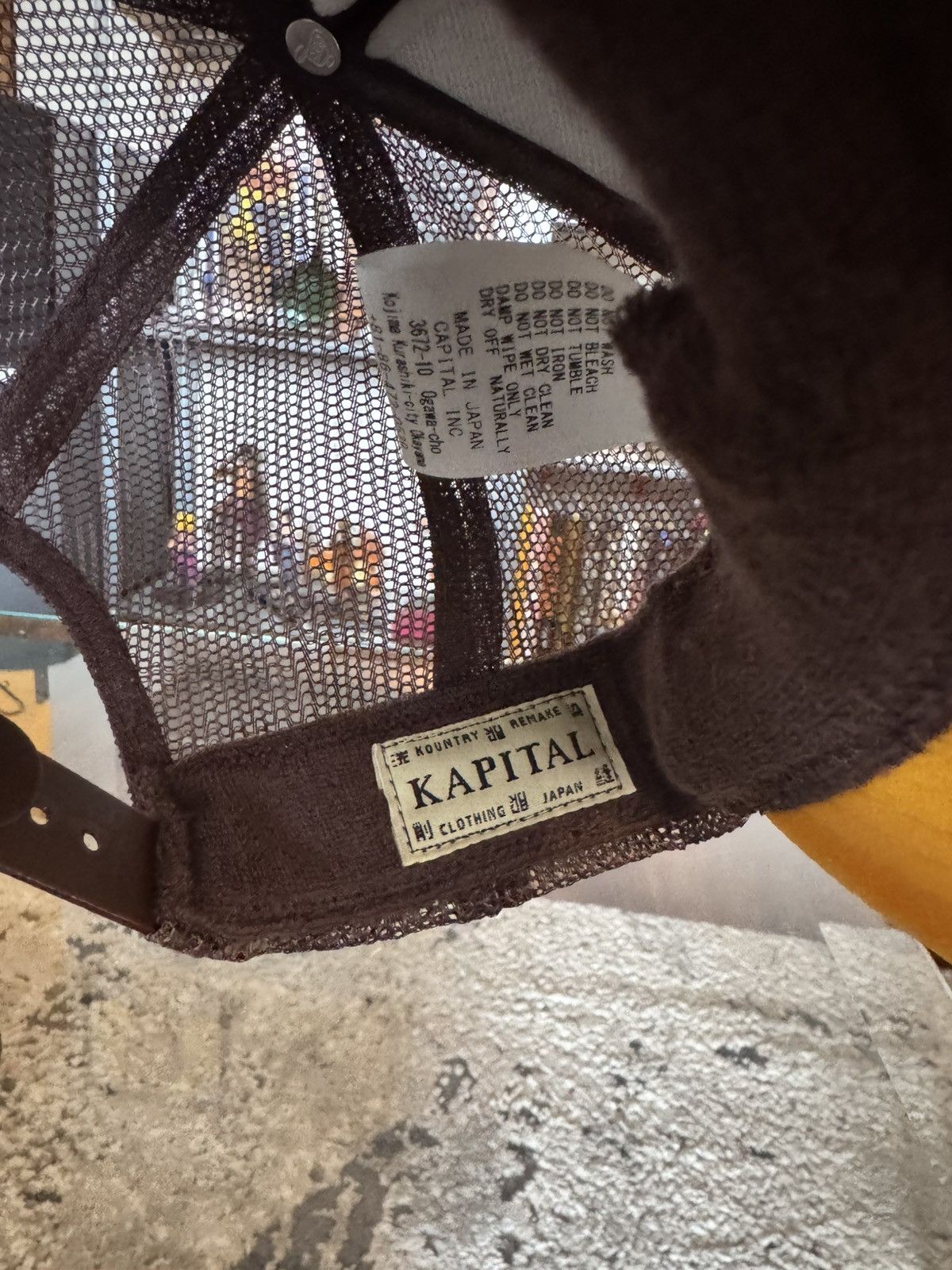 Kapital KAPITAL Trucker Hat Size ONE SIZE - 6 Thumbnail
