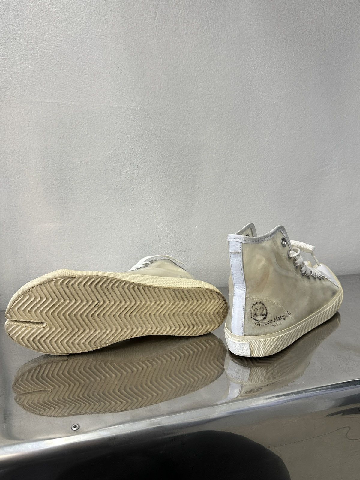 Maison Margiela Maison Margiela Tabi High-top Sneakers Size US 8 / EU 41 - 8 Thumbnail