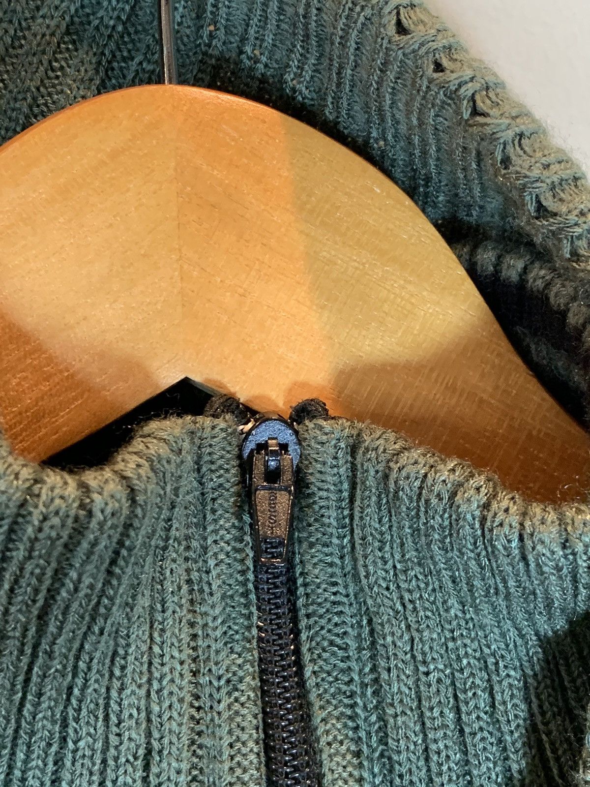Vintage *RARE* Vintage 1960’s French Military Knit Hoodie Sweater Size US S / EU 44-46 / 1 - 5 Thumbnail
