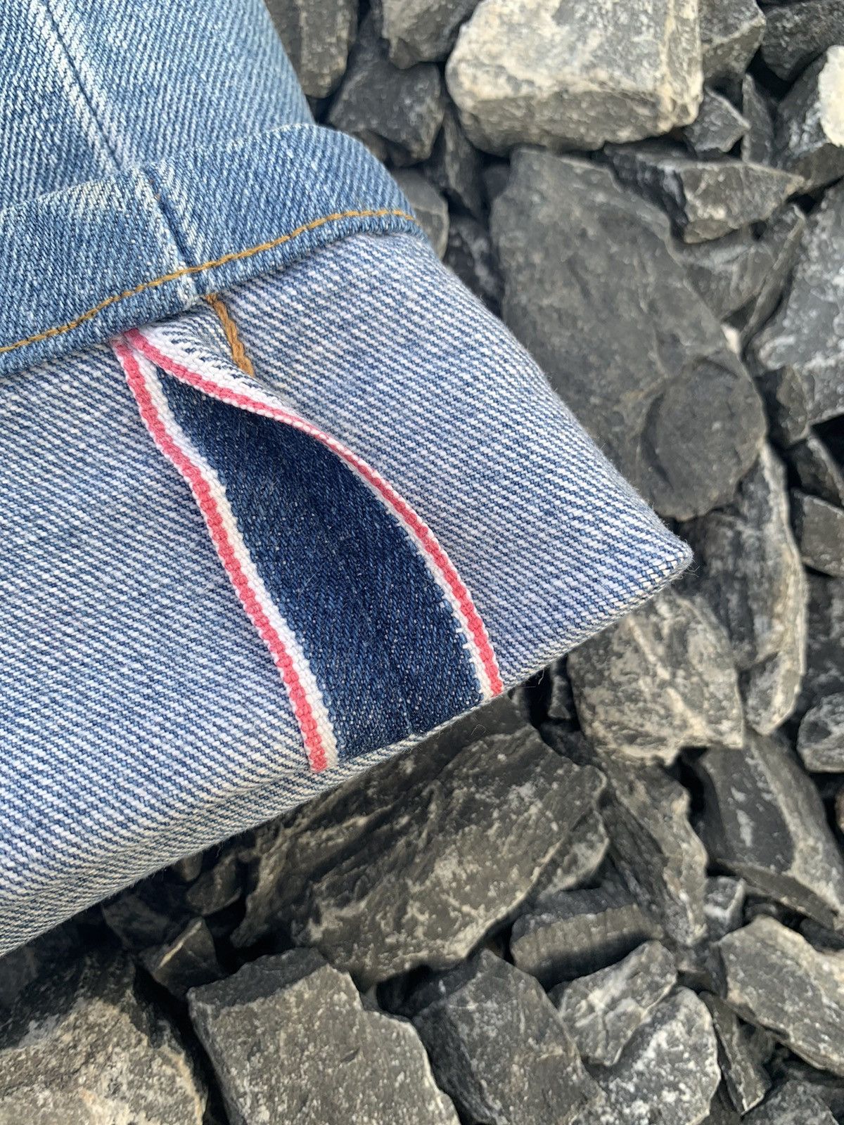 Kapital VINTAGE EDWIN 505X SELVEDGE BAGGY JAPANESE BRAND DENIM Size US 31 - 9 Thumbnail