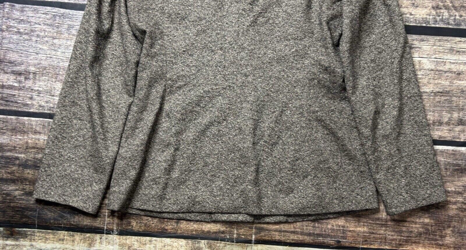 Bloomingdale's Bloomingdale's NOW Pea Coat Jacket Women's Size 10 Wool Silk Size L / US 10 / IT 46 - 8 Thumbnail