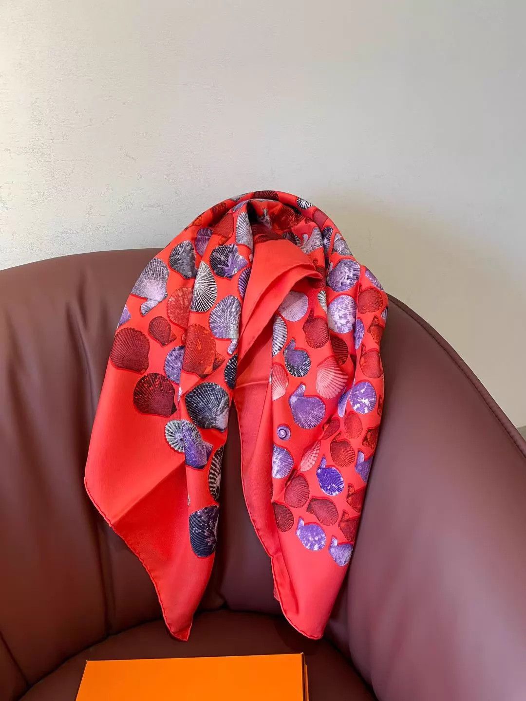 Hermes Hermès Shell Scarf 90x90 New Size ONE SIZE - 1 Thumbnail