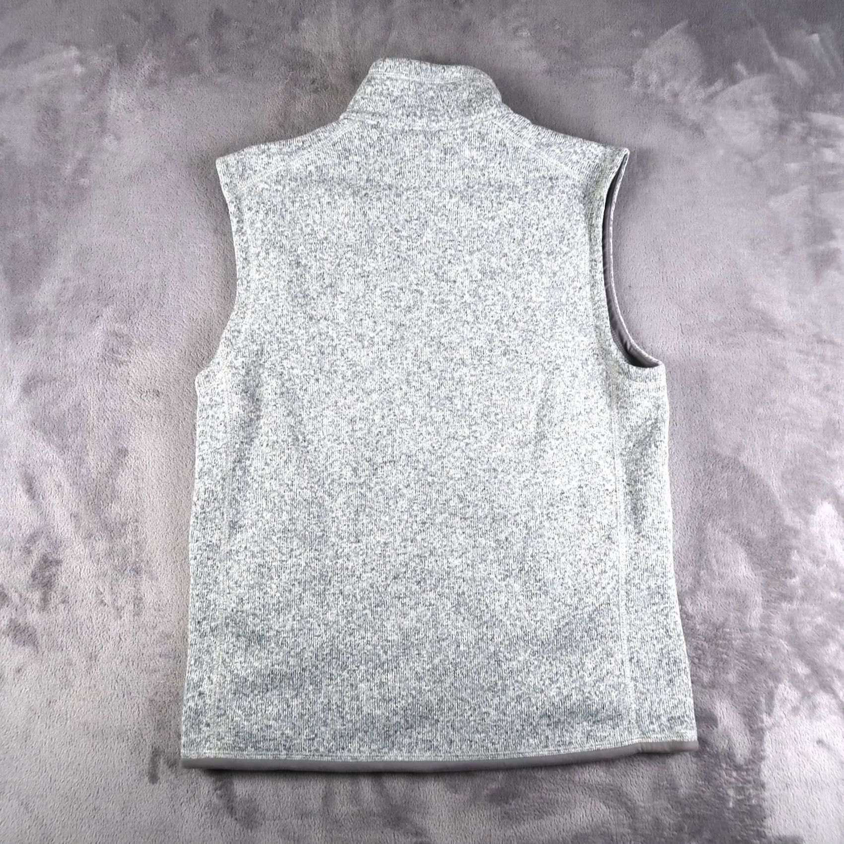 Patagonia Patagonia Better Sweater Vest Mens Medium Gray Fleece Full Zip Embroidered Logo Size US M / EU 48-50 / 2 - 2 Thumbnail