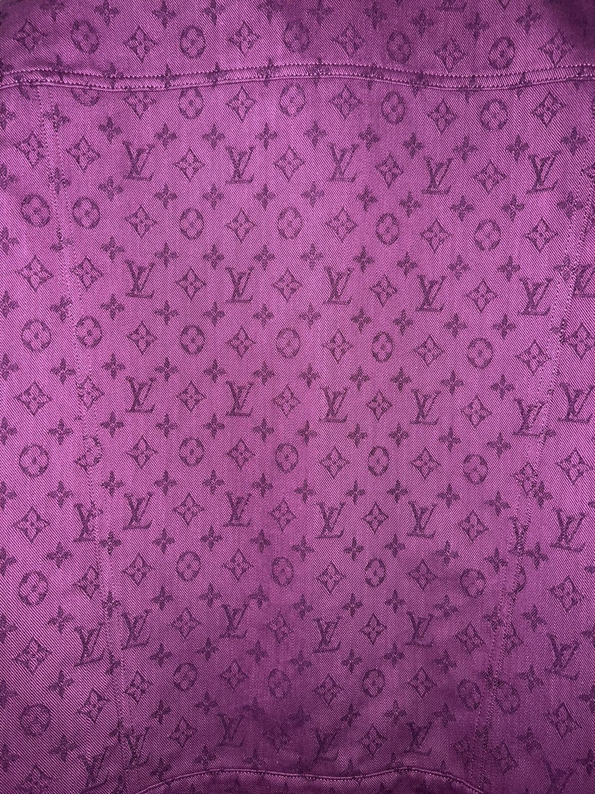 Louis Vuitton Louis Vuitton Monogram Pink Denim Jacket Size US L / EU 52-54 / 3 - 6 Thumbnail