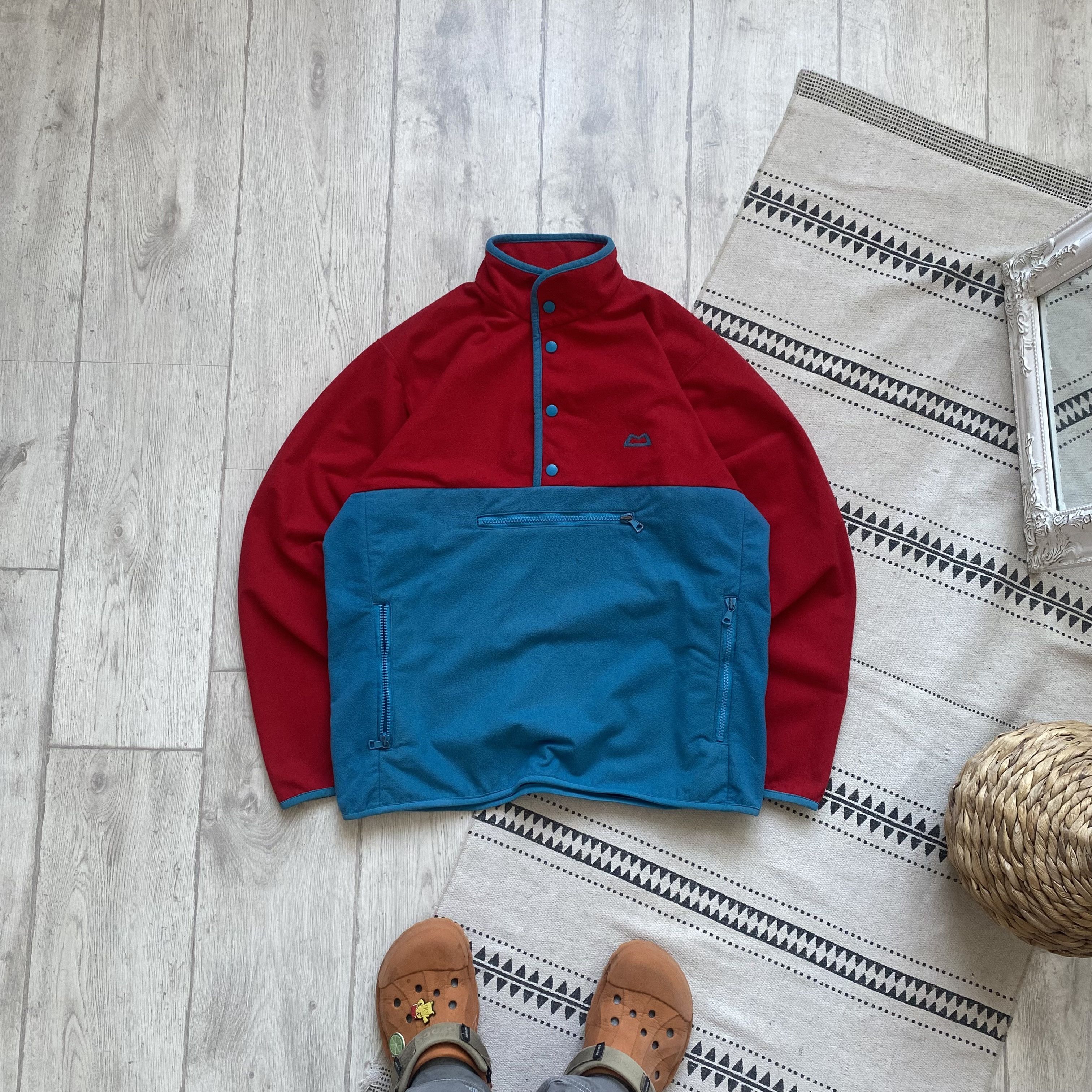 Mountain Equipment Company Vintage 80-90s Mountain Equipment fleece sweater Synchilla Size US M / EU 48-50 / 2 - 1 Thumbnail
