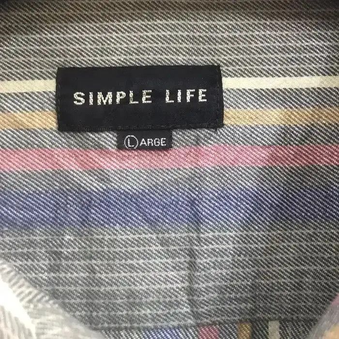 Japanese Brand Japanese Brand Simple Life Flannel Shirt Button Up Size US L / EU 52-54 / 3 - 4 Thumbnail
