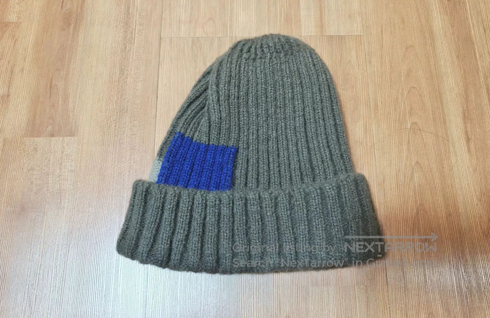 Kapital kapital patchwork knit beanie hat. Size ONE SIZE - 2 Thumbnail