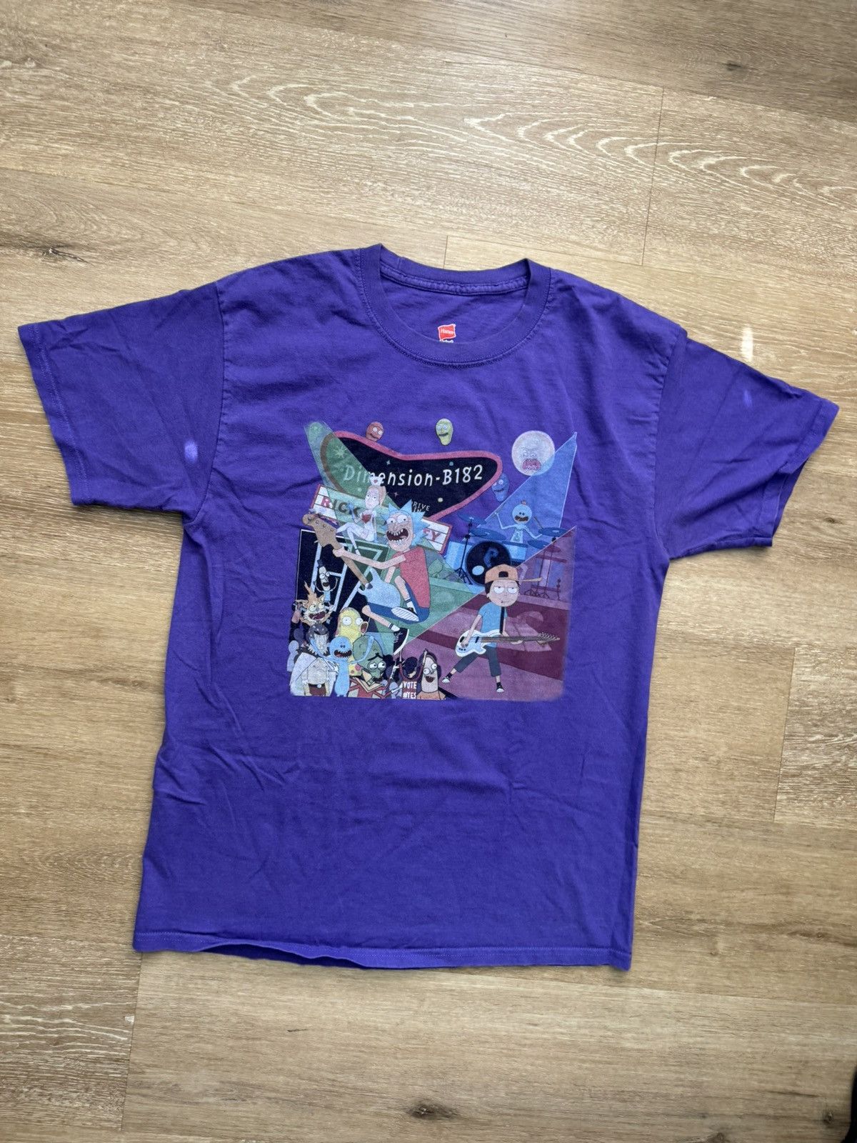Band Tees × Cartoon Network Rick & Morty “Tom Mark & Travis Show” Y2K Blink-182 Tee Size US M / EU 48-50 / 2 - 5 Thumbnail