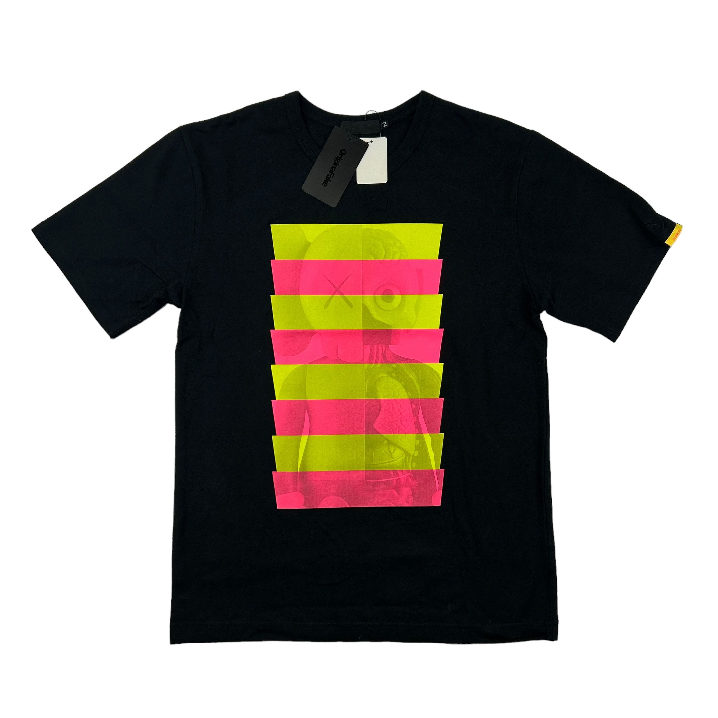 image of NWT 2008 Kaws Original Fake Companion Tee in Black, Men's (Size Medium)