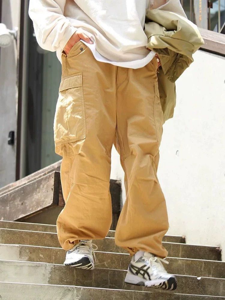 Nanamica Nanamica M-51 Field Cargo Pants Wide Near New W32 Size US 32 / EU 48 - 4 Thumbnail