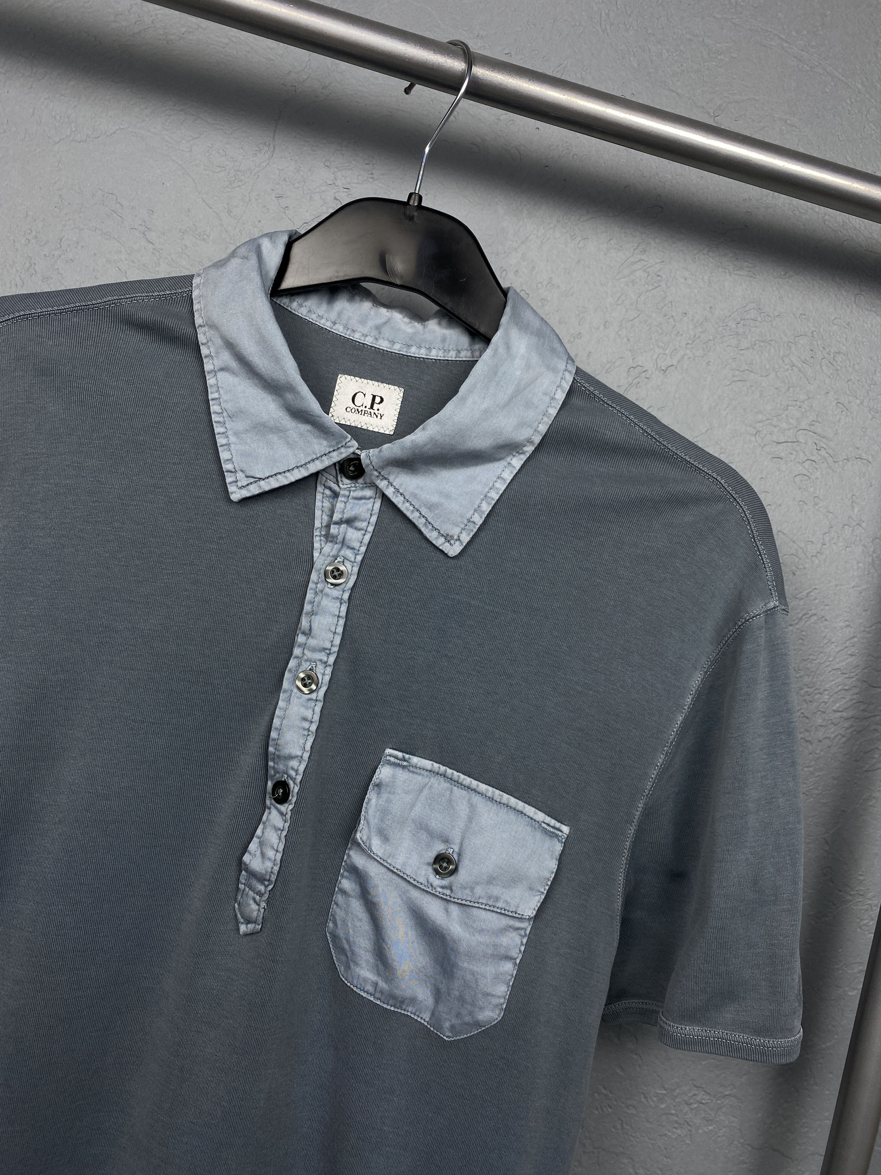 C.P. Company × Vintage C.P. Company Vintage Mens Polo Shirt Size US XL / EU 56 / 4 - 2 Thumbnail