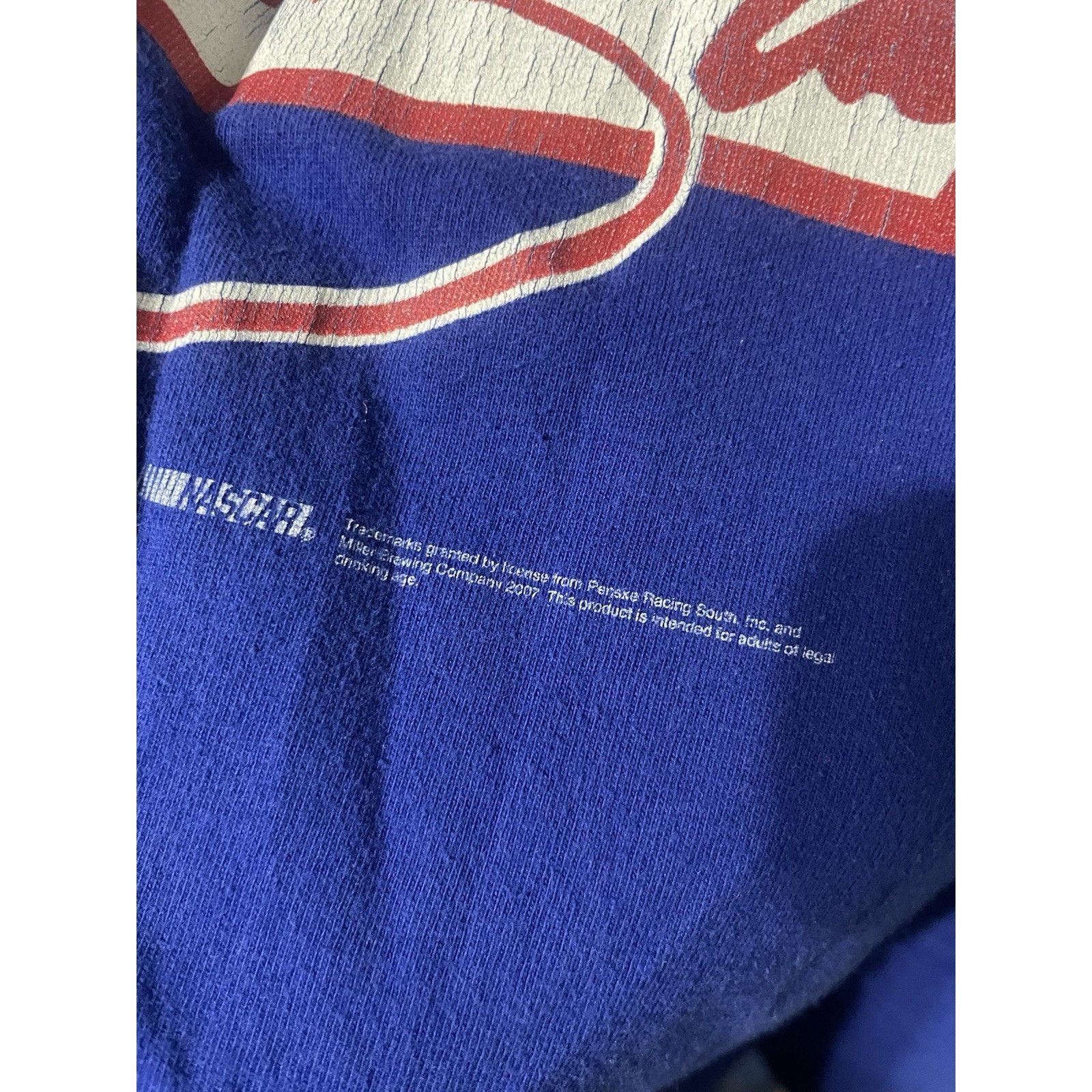 Chase Authentics Size XL- MILLER LITE #2 Chase Drivers Line short sleeve Size US XL / EU 56 / 4 - 4 Thumbnail