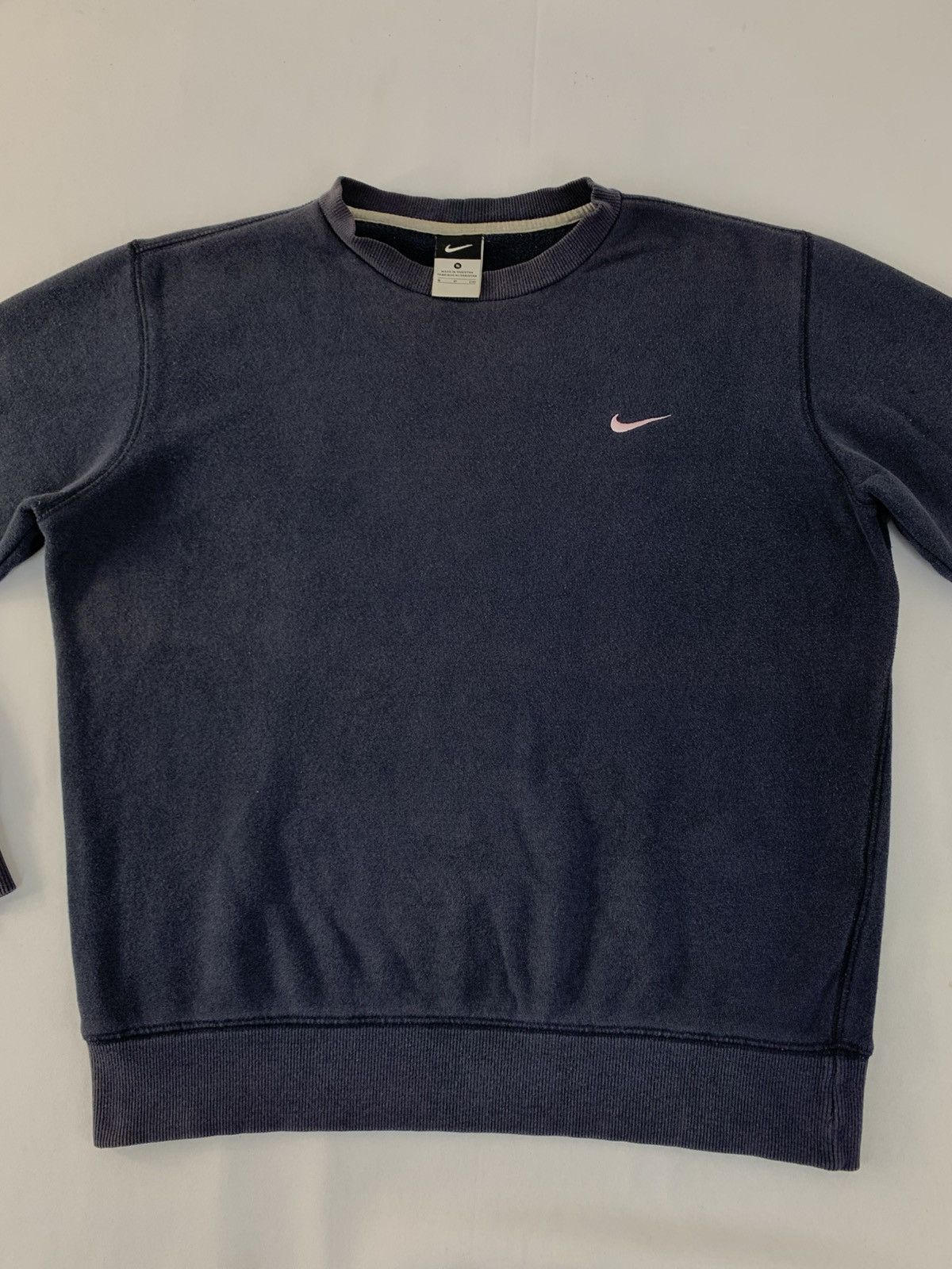 Nike 90s Nike Swoosh Crewneck Pullover Style Embroidery Logo Size US S / EU 44-46 / 1 - 3 Thumbnail