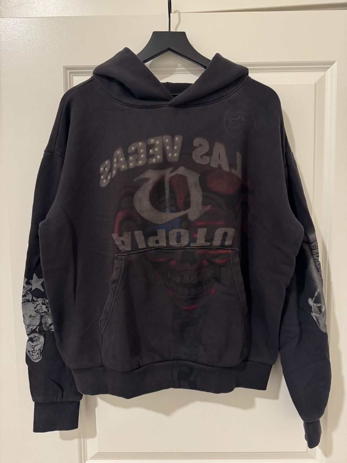 Cactus Jack Travis Scott x WWE Mankind Zip Hoodie〇関送込〇 Cactus Jack Travis Scott x WWE Mankind Zip Hoodie〇関送込〇