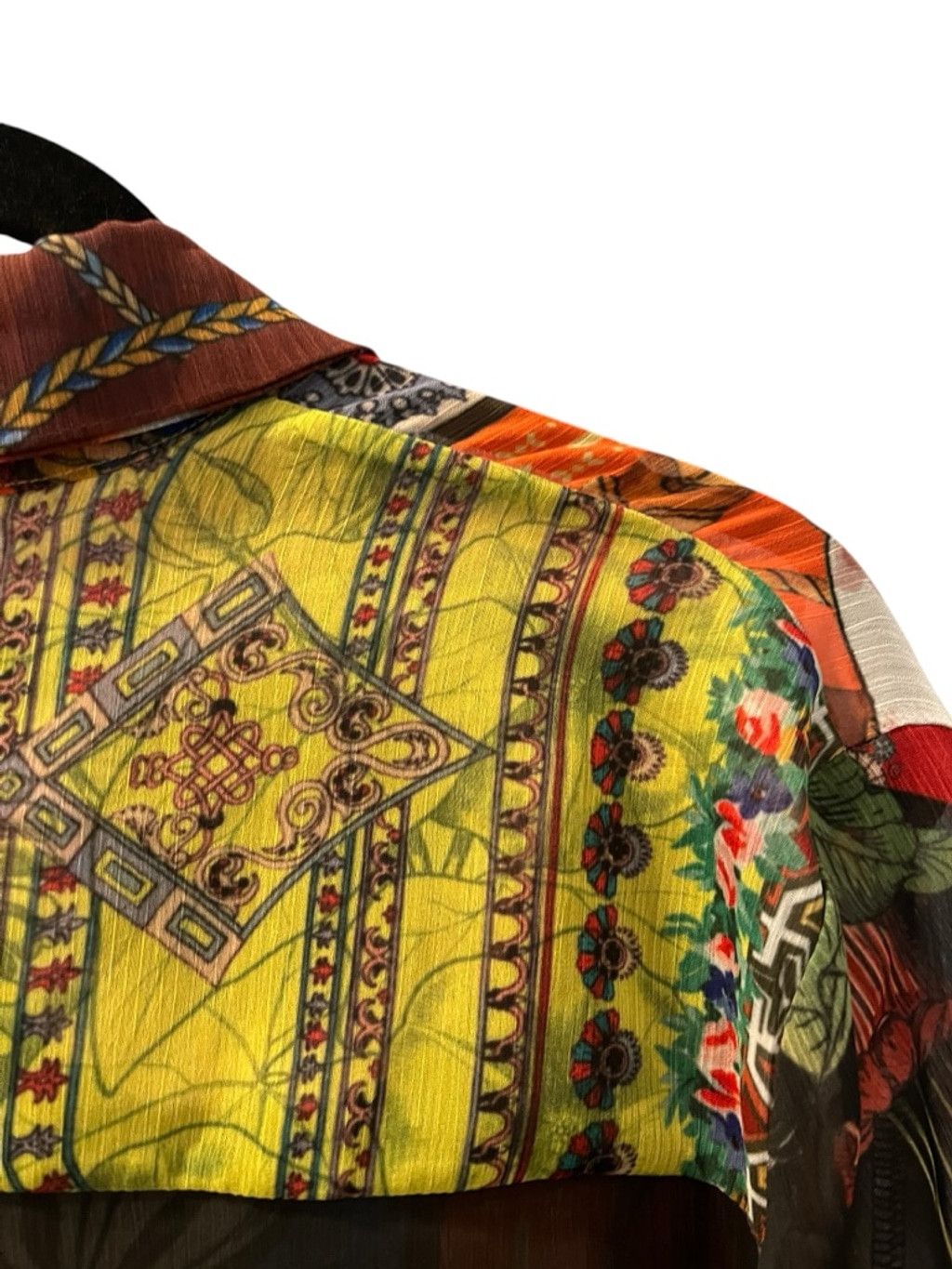 Desigual Desigual Patchwork Button Down Shirt Tiger Horse Size Med Size M / US 6-8 / IT 42-44 - 12 Thumbnail