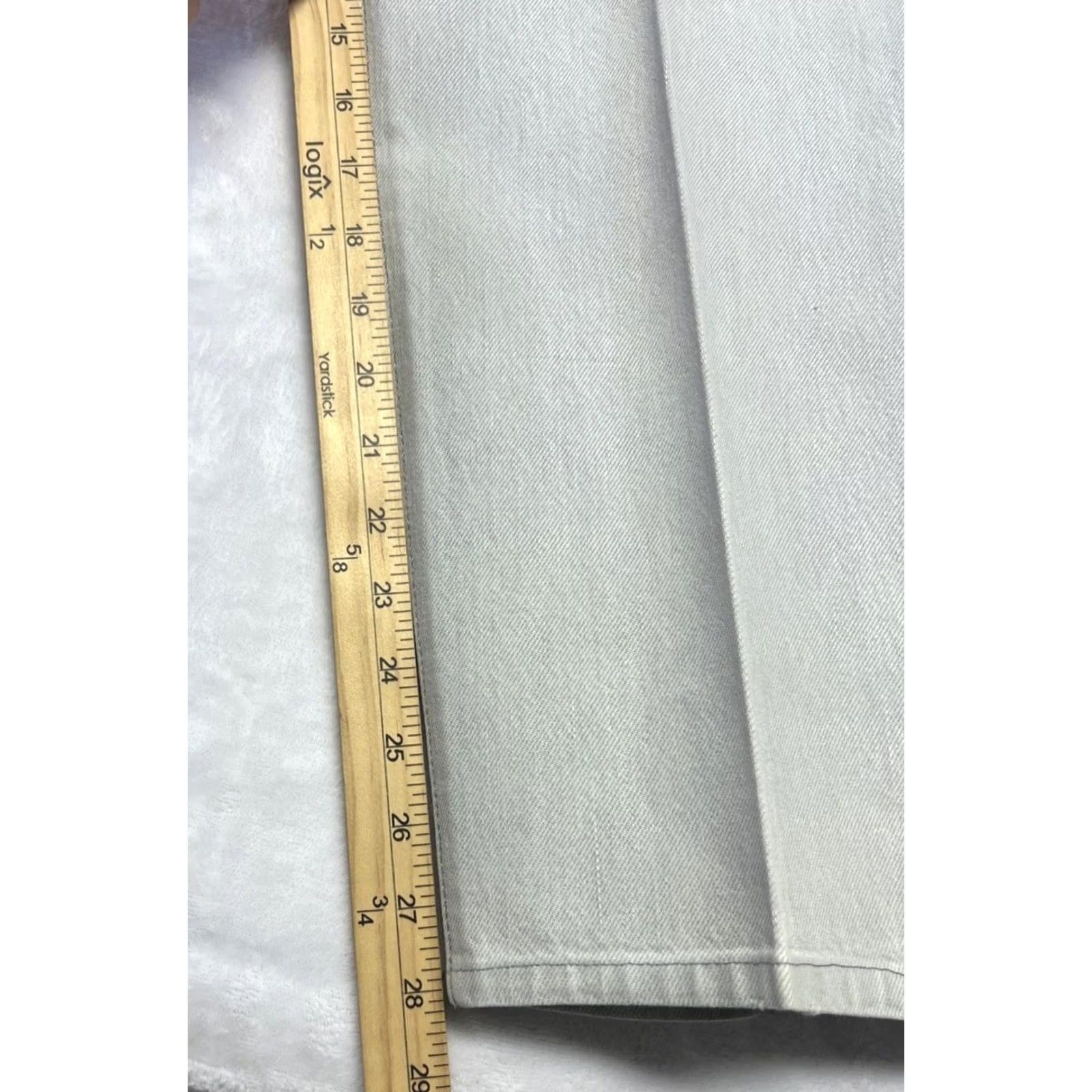 Levi's Levi’s 501 Jeans Gray Faded Straight Button Fly Denim Grunge Men 40x28 Inseam 28in Vintage No Regular 5-Pocket Cotton Denim Bis Size US 40 / EU 56 - 7 Thumbnail