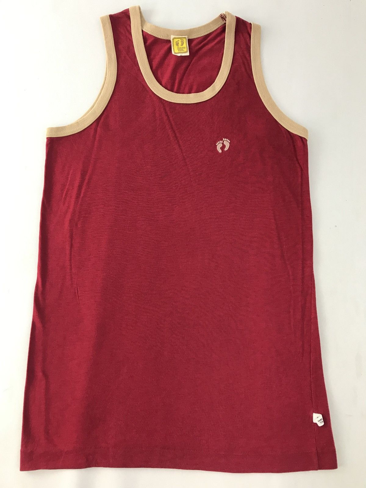 Hang Ten 90s Hang Ten Red Tank Top Embroidery Logo Sleeveless T-shirt Size US XS / EU 42 / 0 - 3 Thumbnail