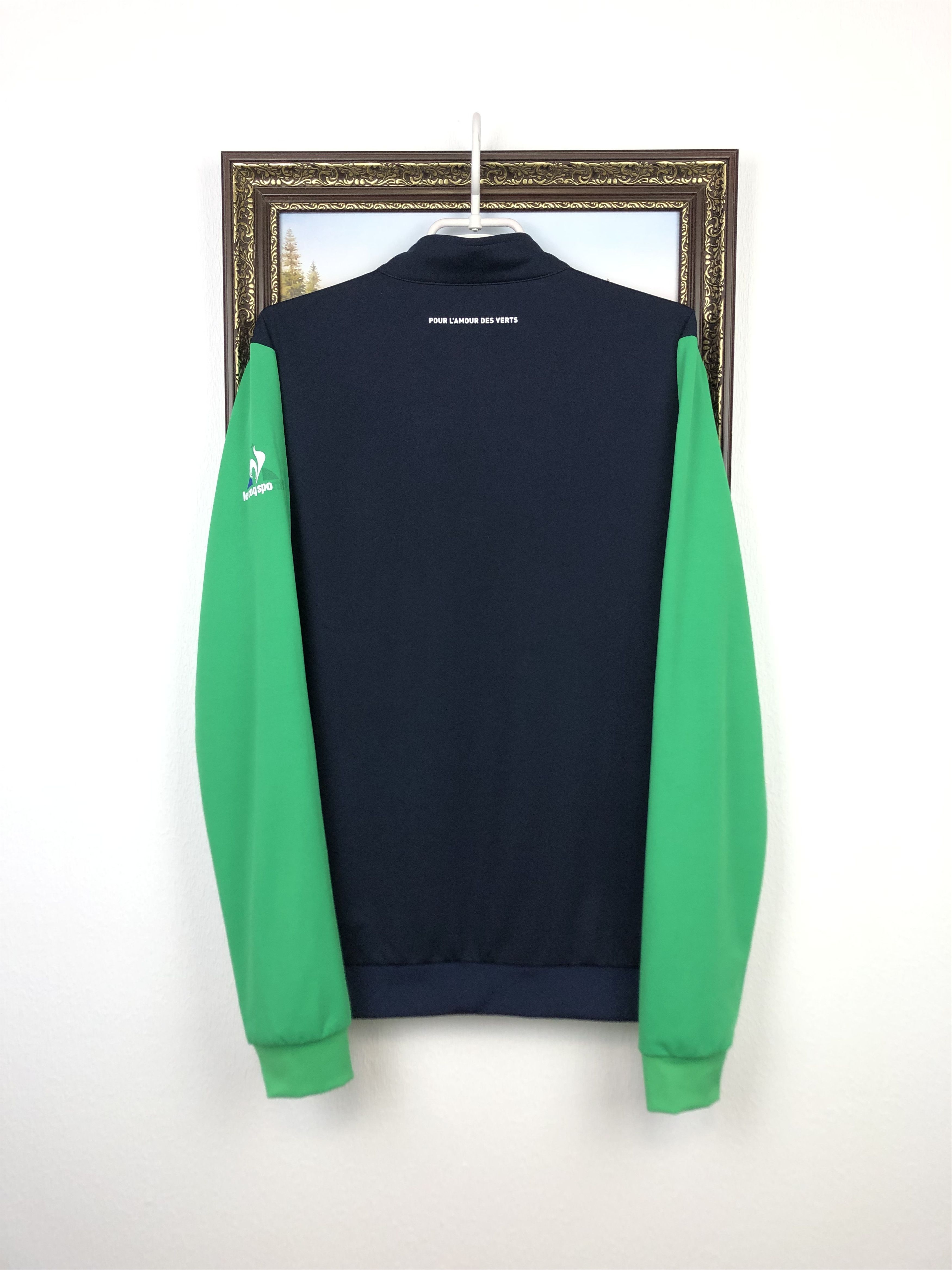 Vintage Vinatge St Etienne Football Sweatshirt Soccer Warm Jacket Size US M / EU 48-50 / 2 - 9 Thumbnail