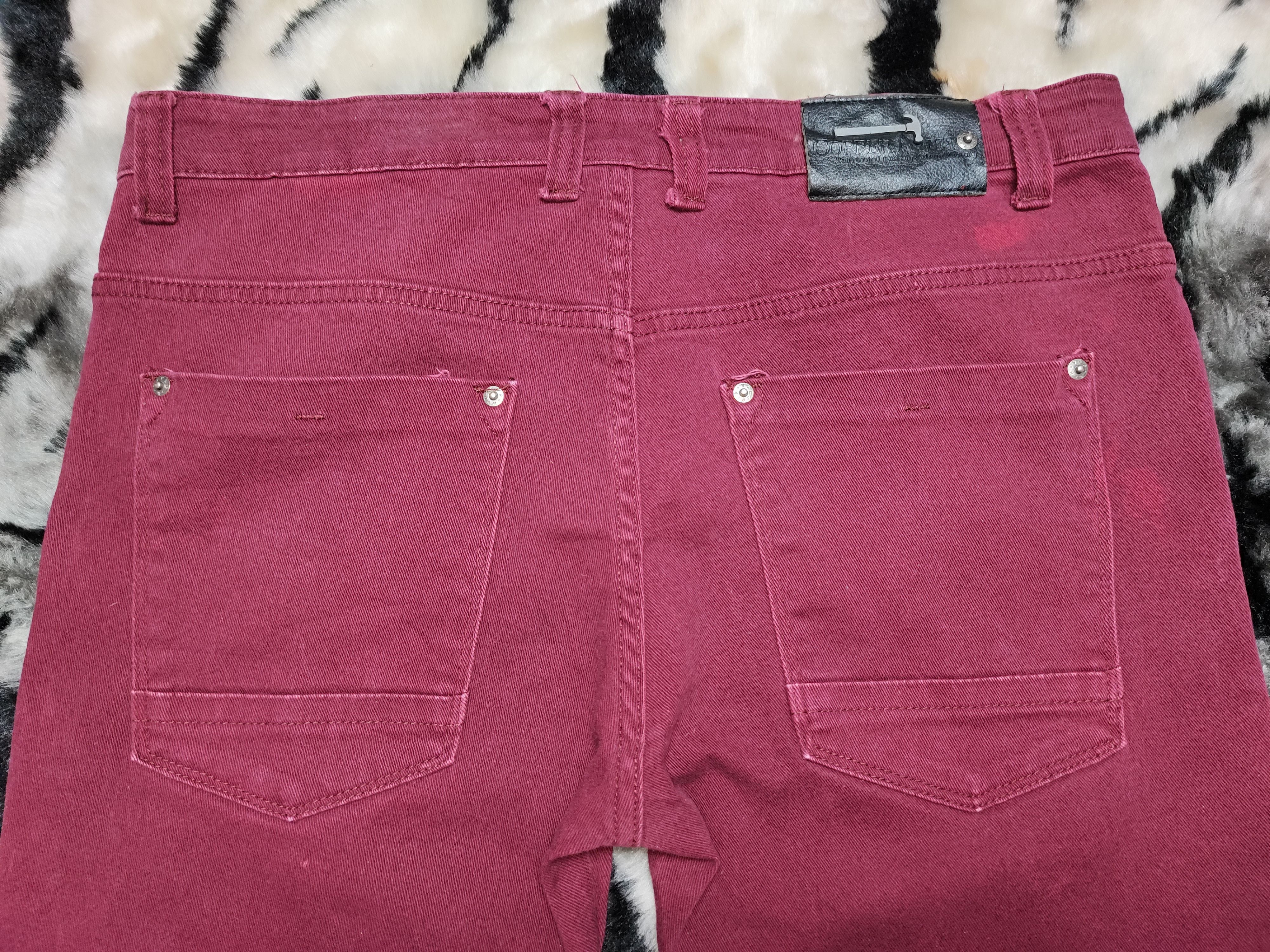 Hysteric Glamour Bondage Punk Grunge Zipper Jeans Size US 37 - 7 Thumbnail
