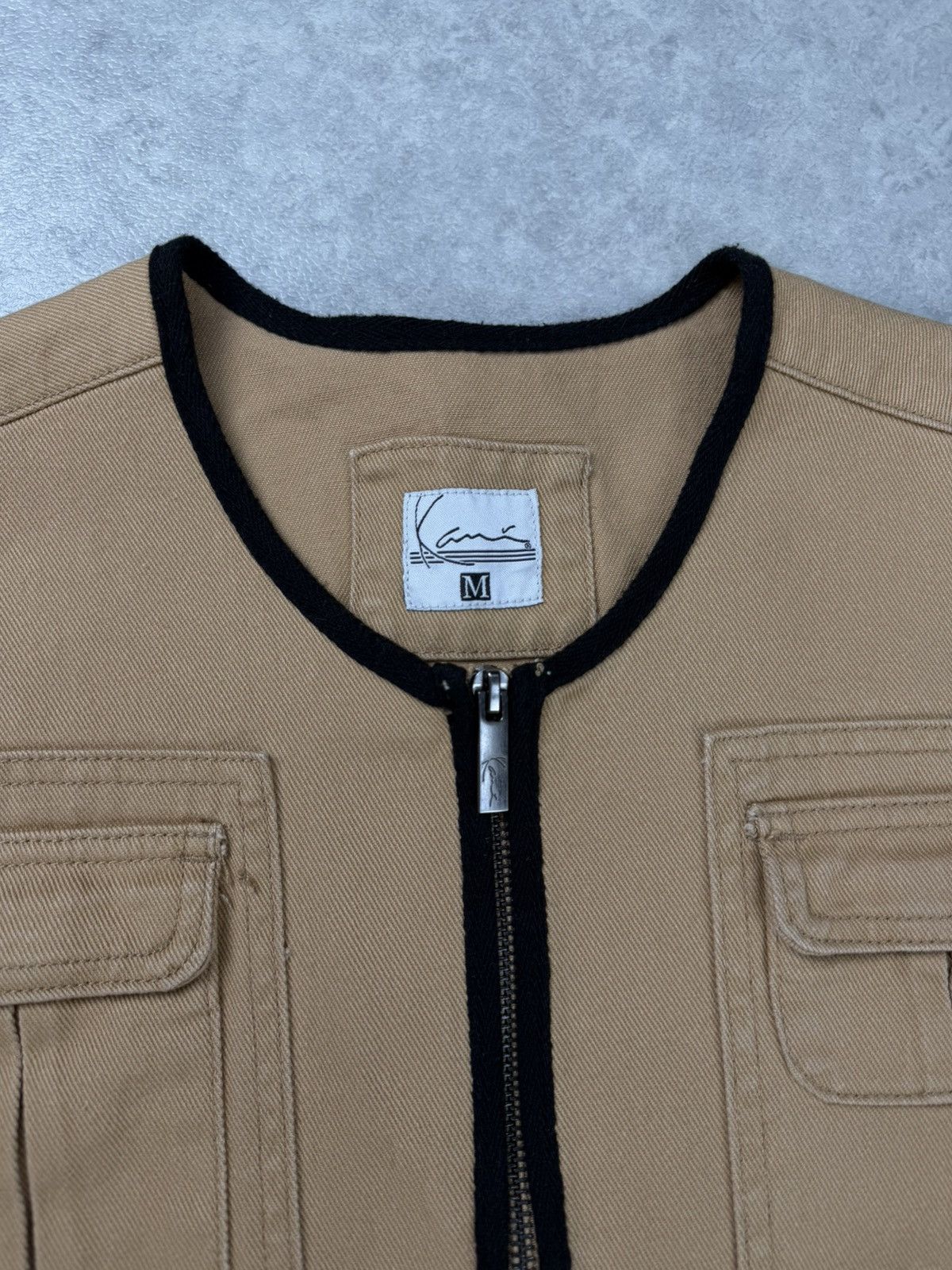 Karl Kani Karl Kani Utility Tactical Vest Multi Pocket Zip Up Size M Size US M / EU 48-50 / 2 - 6 Thumbnail