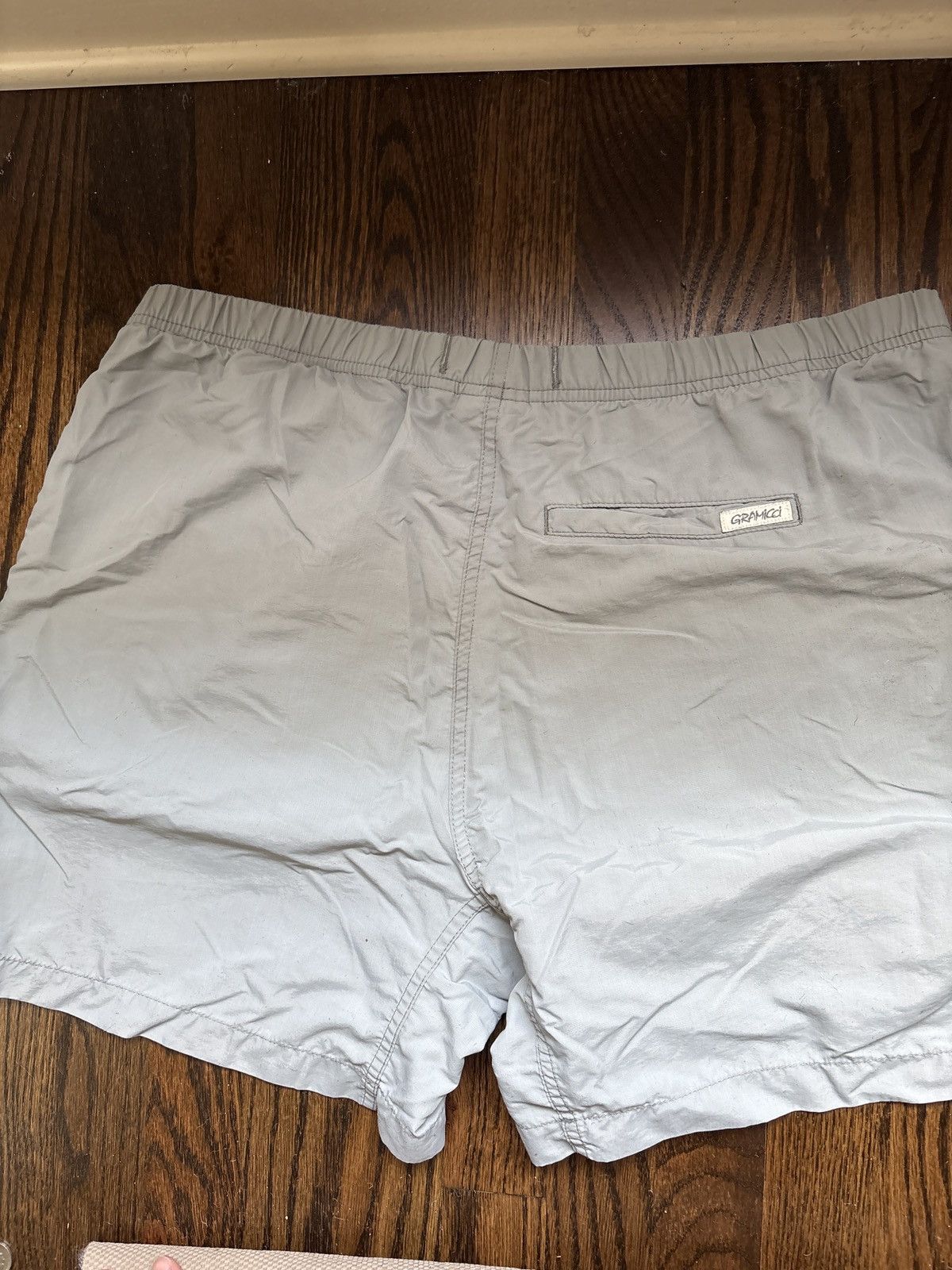 Gramicci Grey Vintage Grammici Climbing Shorts XL Nylon Size US 34 / EU 50 - 2 Thumbnail