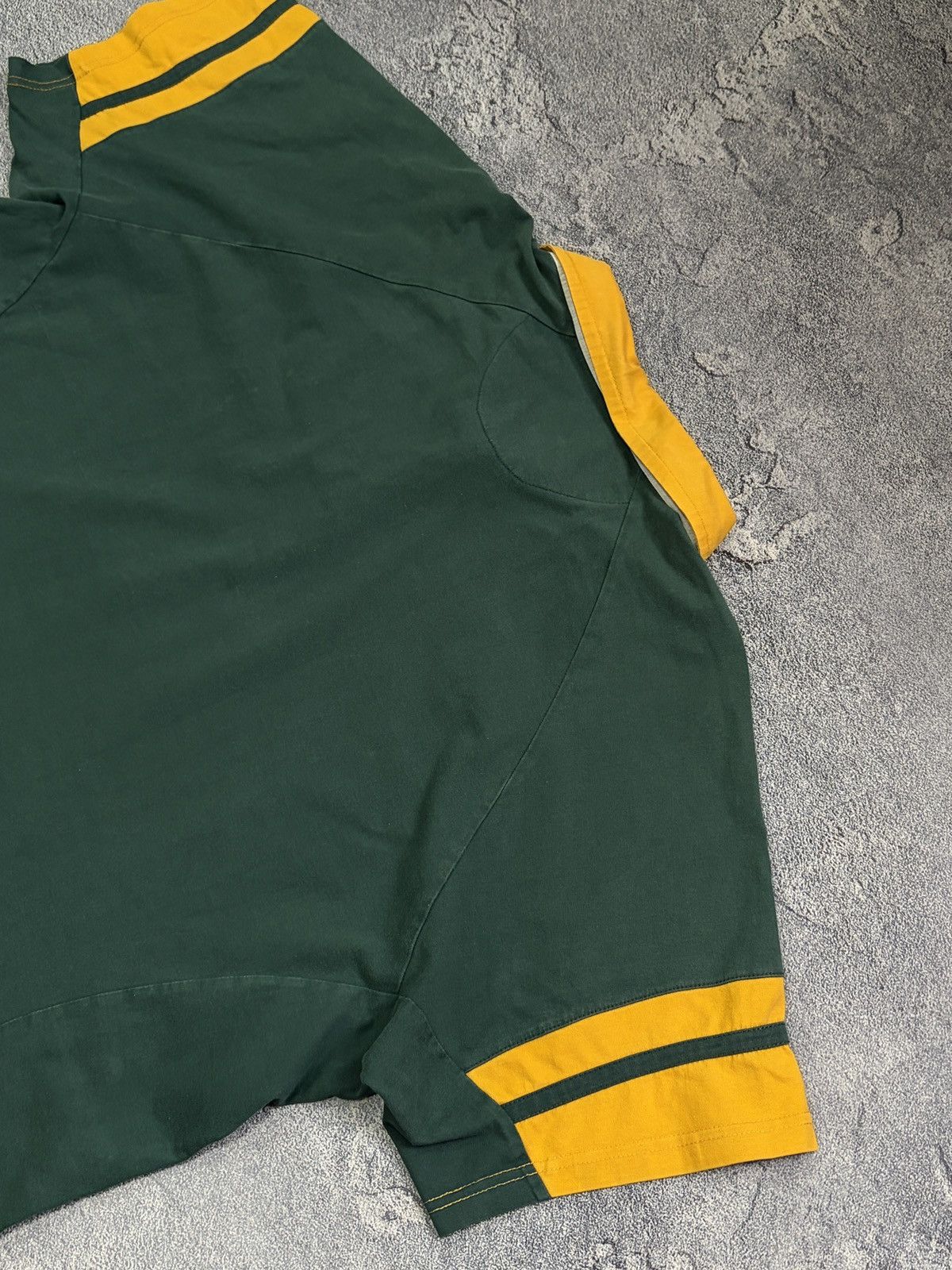 Asics ASICS Springboks South Africa Rugby Polo Shirt Green 3XL Vtg Size US XXL / EU 58 / 5 - 11 Thumbnail