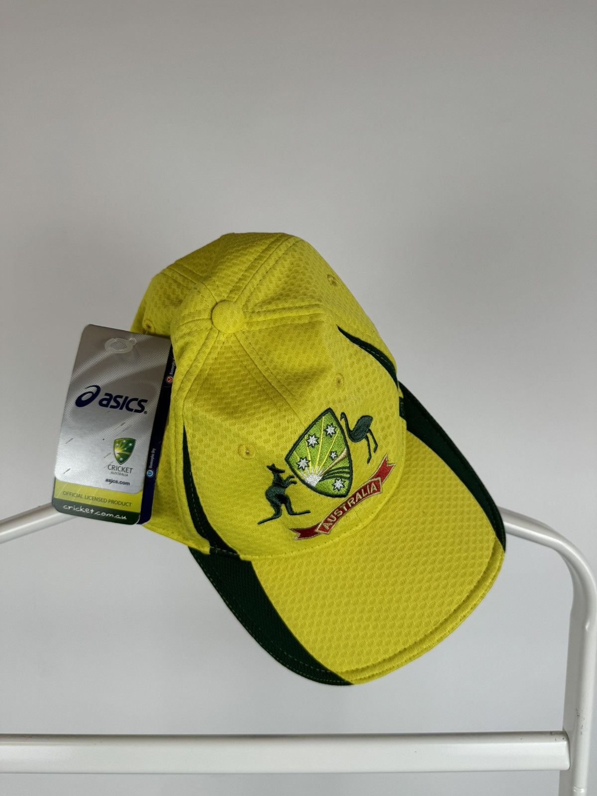 Asics Asics Australia Cricket Team Cap Size ONE SIZE - 1 Thumbnail