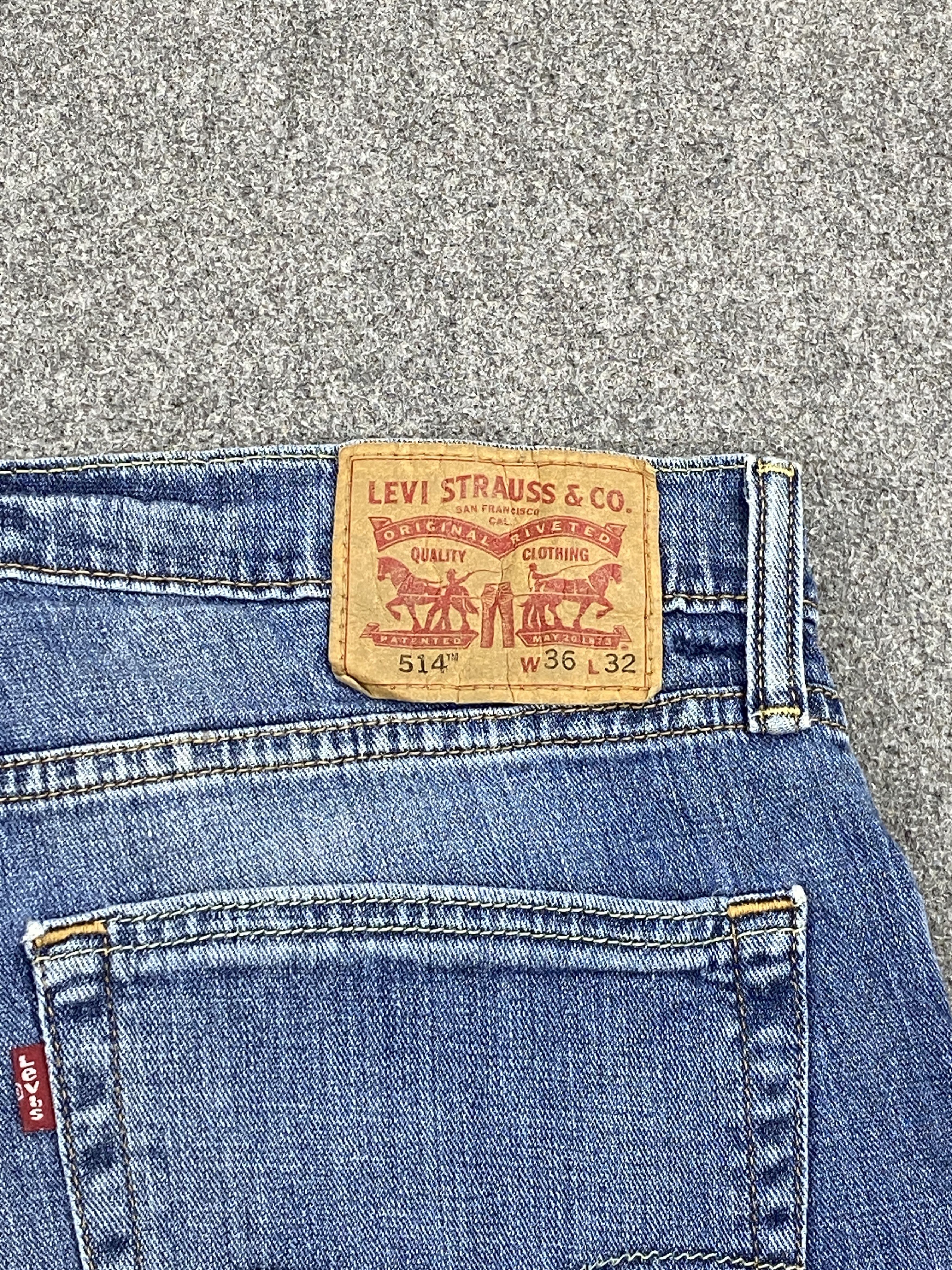 Levi's Vintage Levis 514 Jeans DP2617 Size US 35 - 5 Thumbnail