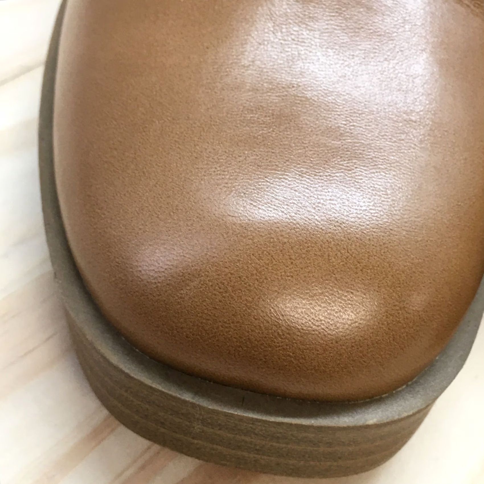 Vintage Universal Thread Tess Womens Mule Brown Faux Leather Slip On Heel 4in 11 USA Size US 11 / IT 41 - 6 Thumbnail