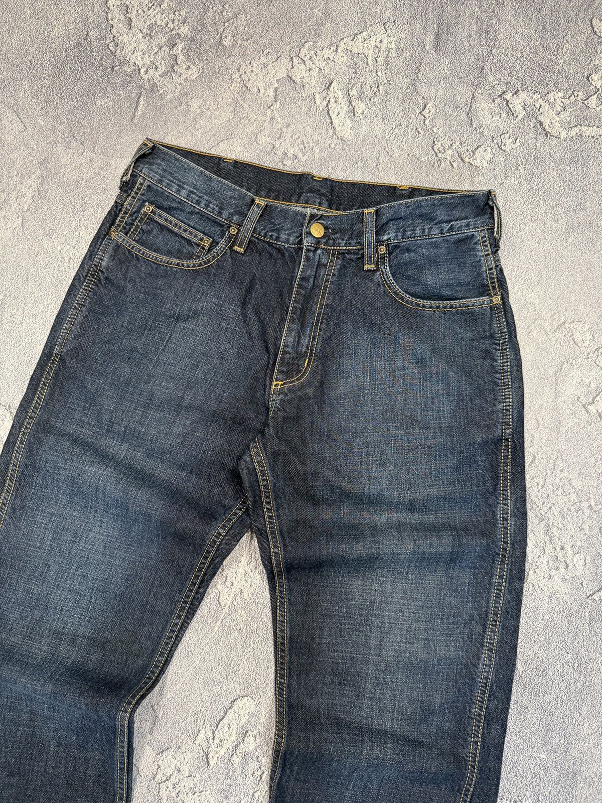 Carhartt Vintage Carhartt Western Pant Raw Denim Size US 30 / EU 46 - 4 Thumbnail
