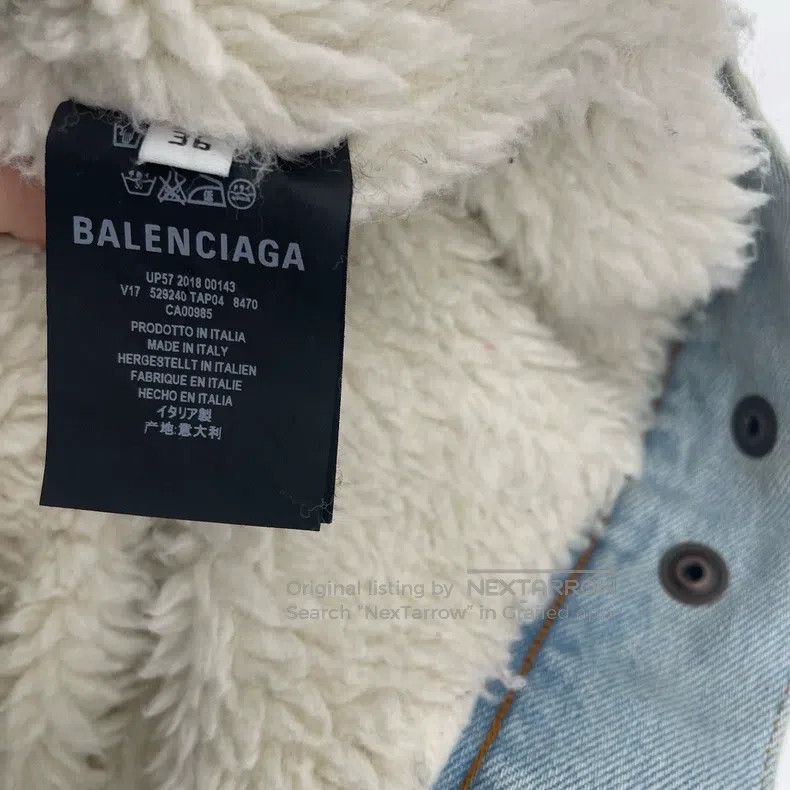 Balenciaga Balenciaga Shearling Jacket Size XS / US 0-2 / IT 36-38 - 4 Thumbnail