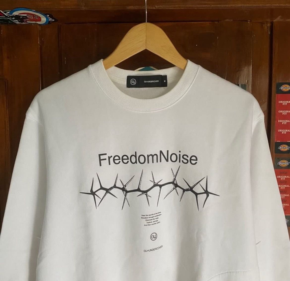 GU × Undercover Undercover X Gu “Freedom Noise Sweatshirt Size US M / EU 48-50 / 2 - 2 Thumbnail